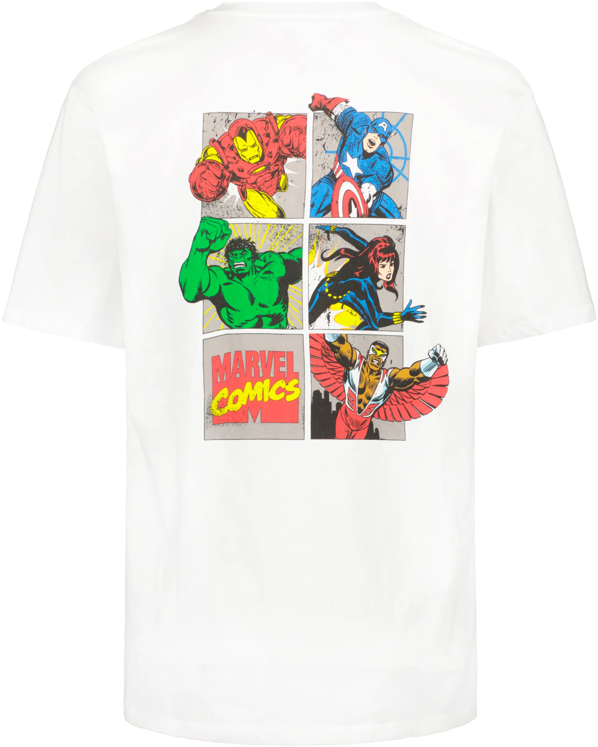 Marvel miesten T-paita I958606 - WHITE 1 - 2
