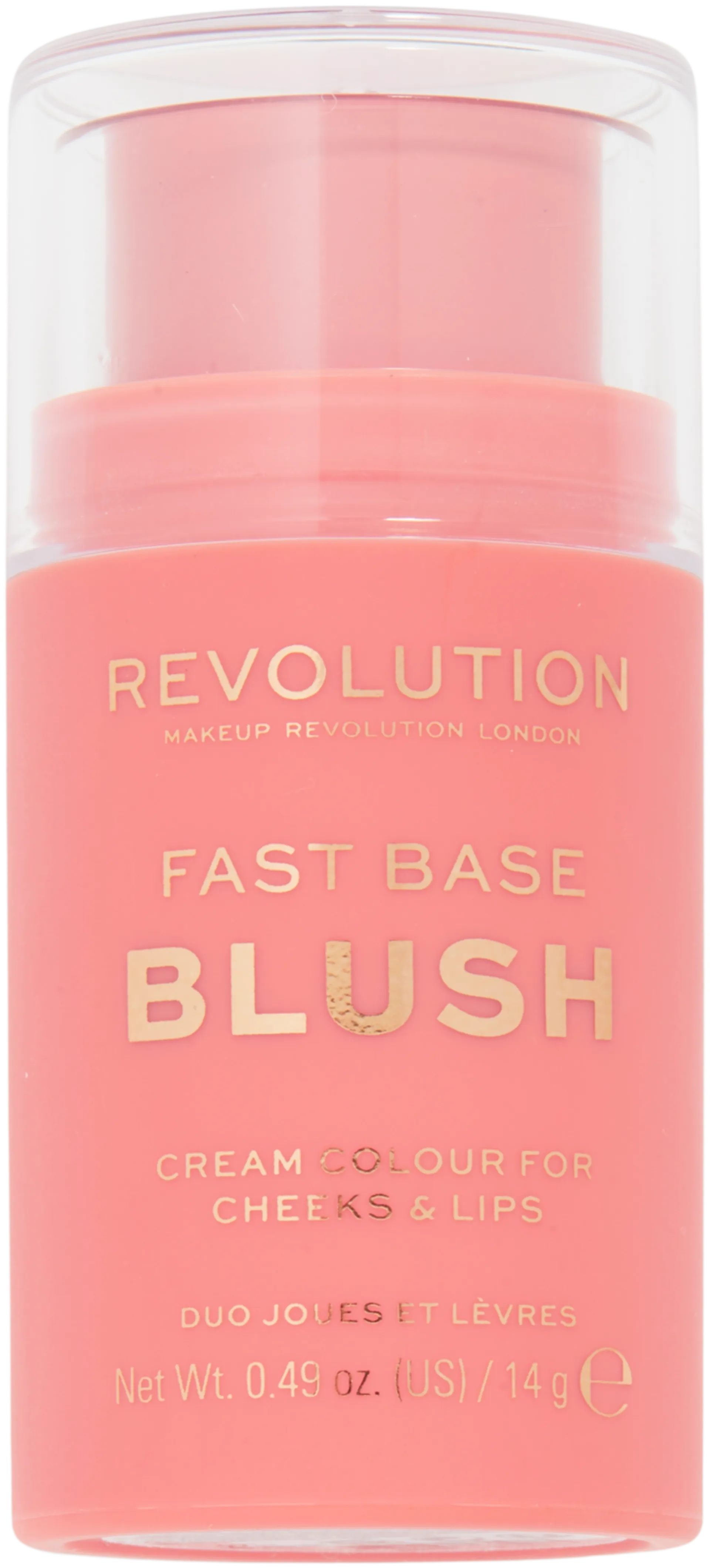 Makeup Revolution Fast Base Stick poskipunapuikko Bare 14g - Peach - 1