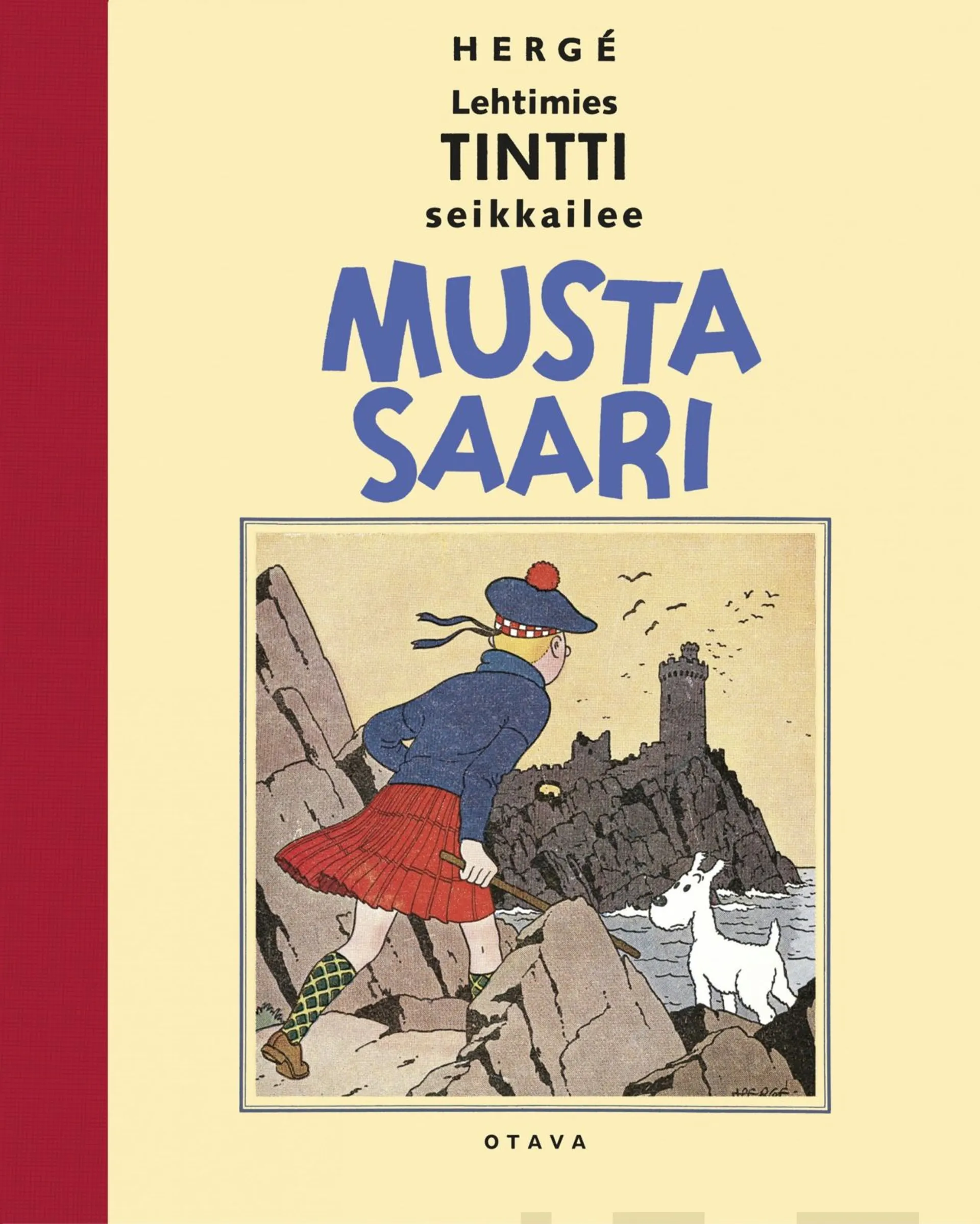 Hergé, Musta saari