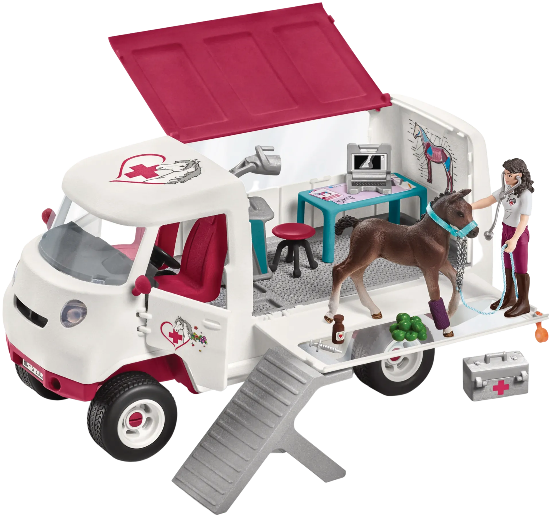 schleich® Eläinlääkäriauto ja Varsa - 5