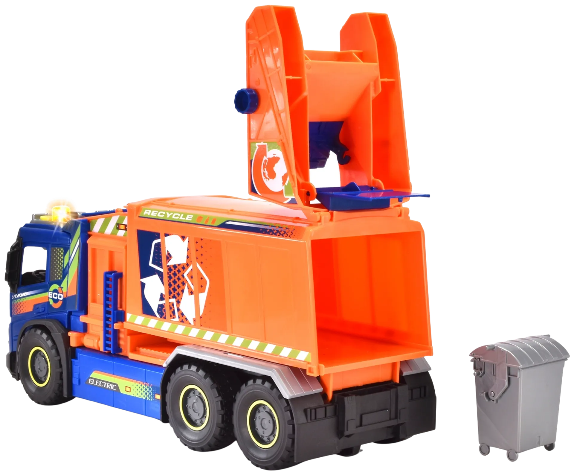 Dickie Toys jättikokoinen Volvo FMX jäteauto, 55 cm - 6