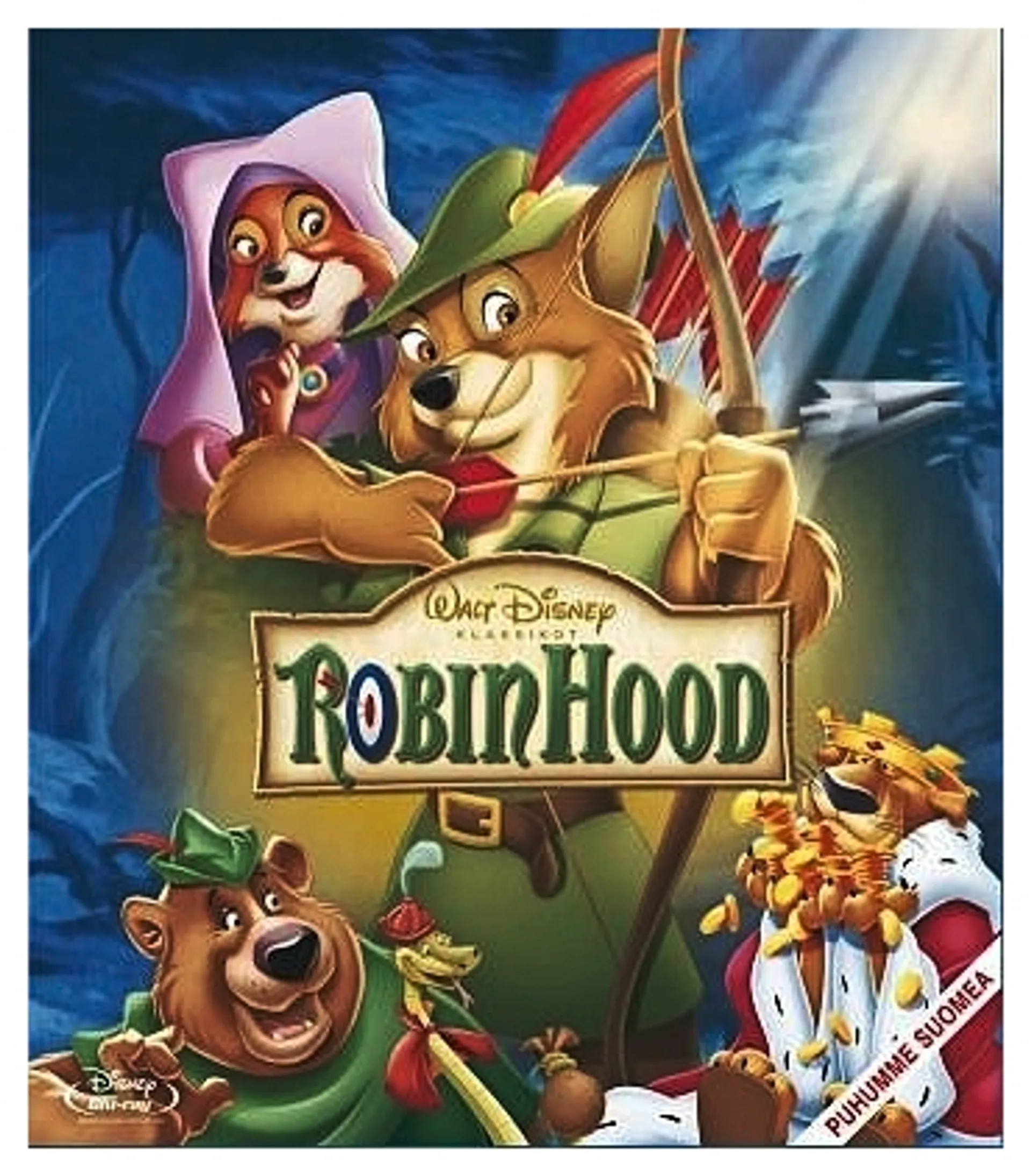 Disney klassikko 21: Robin Hood Blu-ray