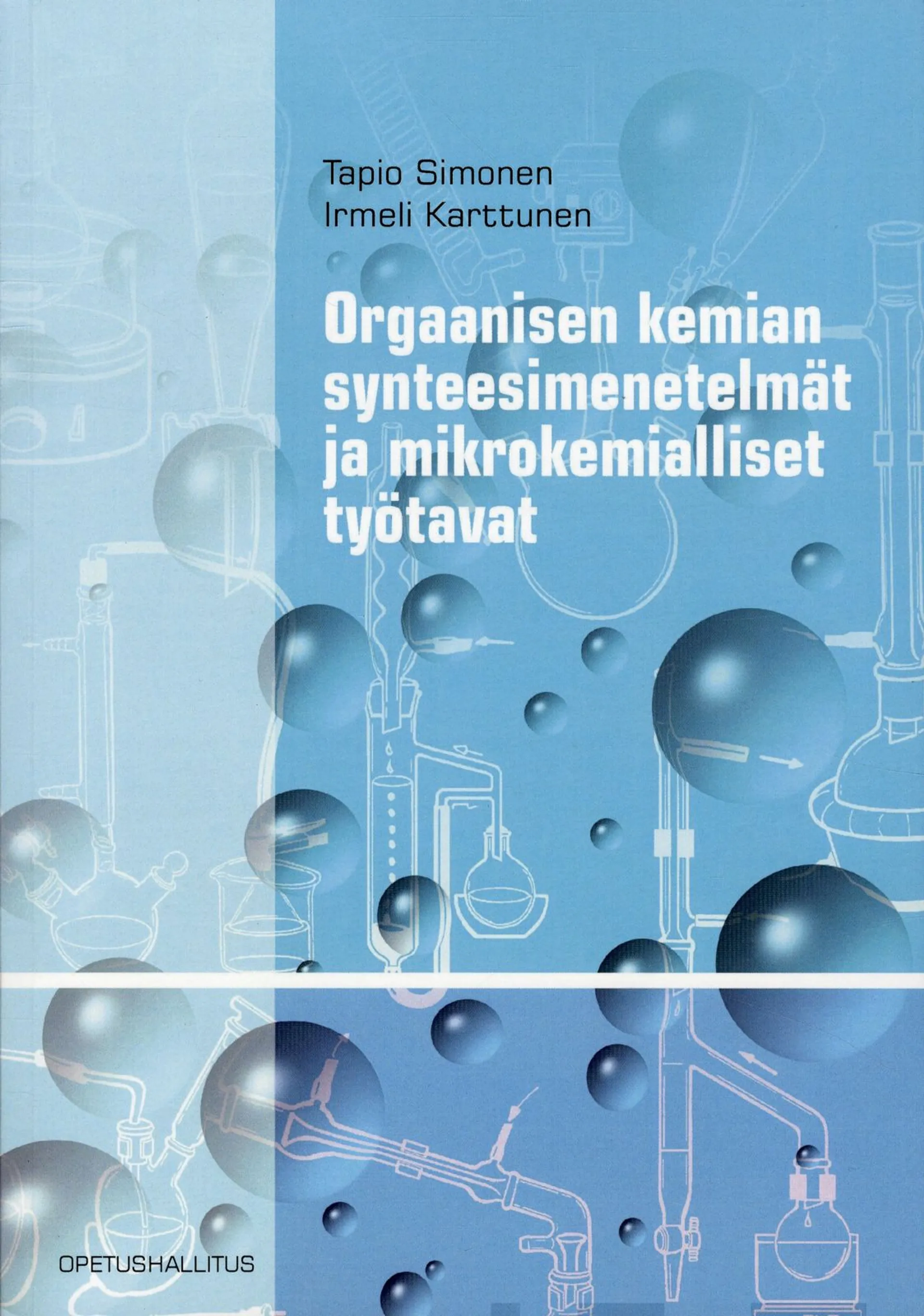 Simonen, Orgaanisen kemian synteesimenetelmät ja mikrokemialliset työtavat