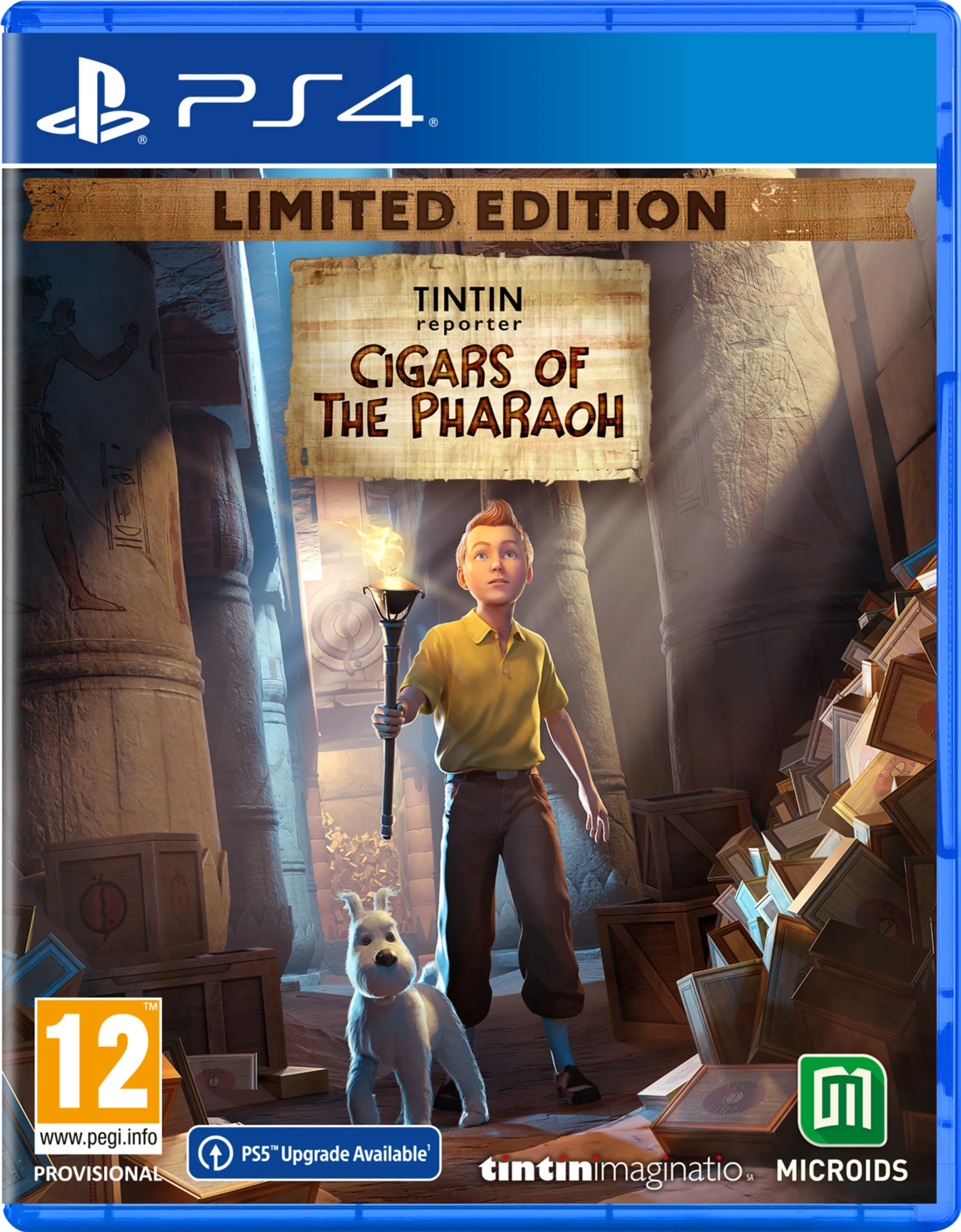 PS4 Tintin Reporter Cigars of Pharaoh