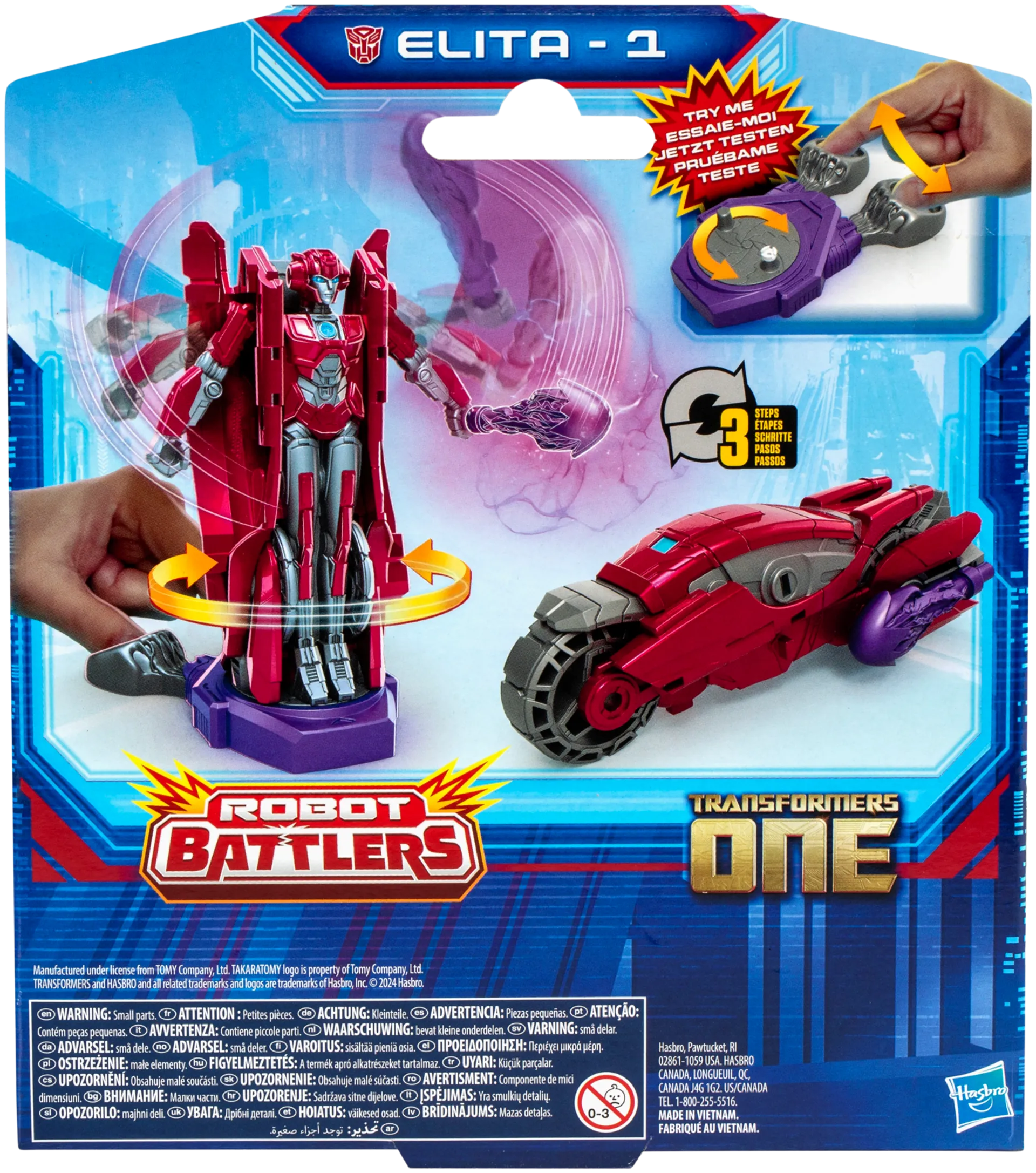 Transformers hahmo Battling robots 11,5 cm, erilaisia - 6