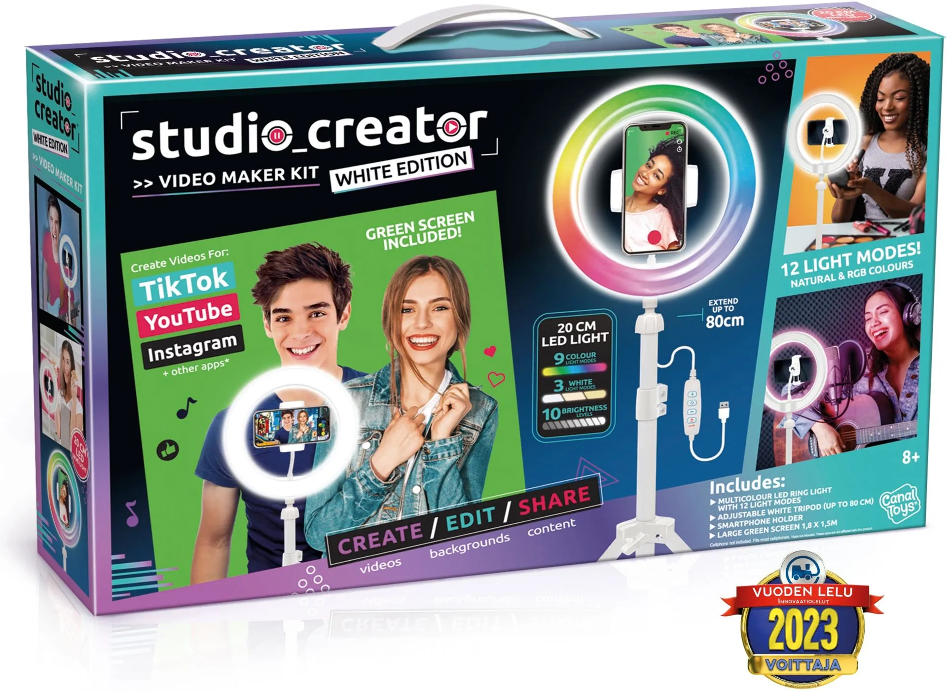 Studio Creator Video Maker Kit kotistudiosetti - 2