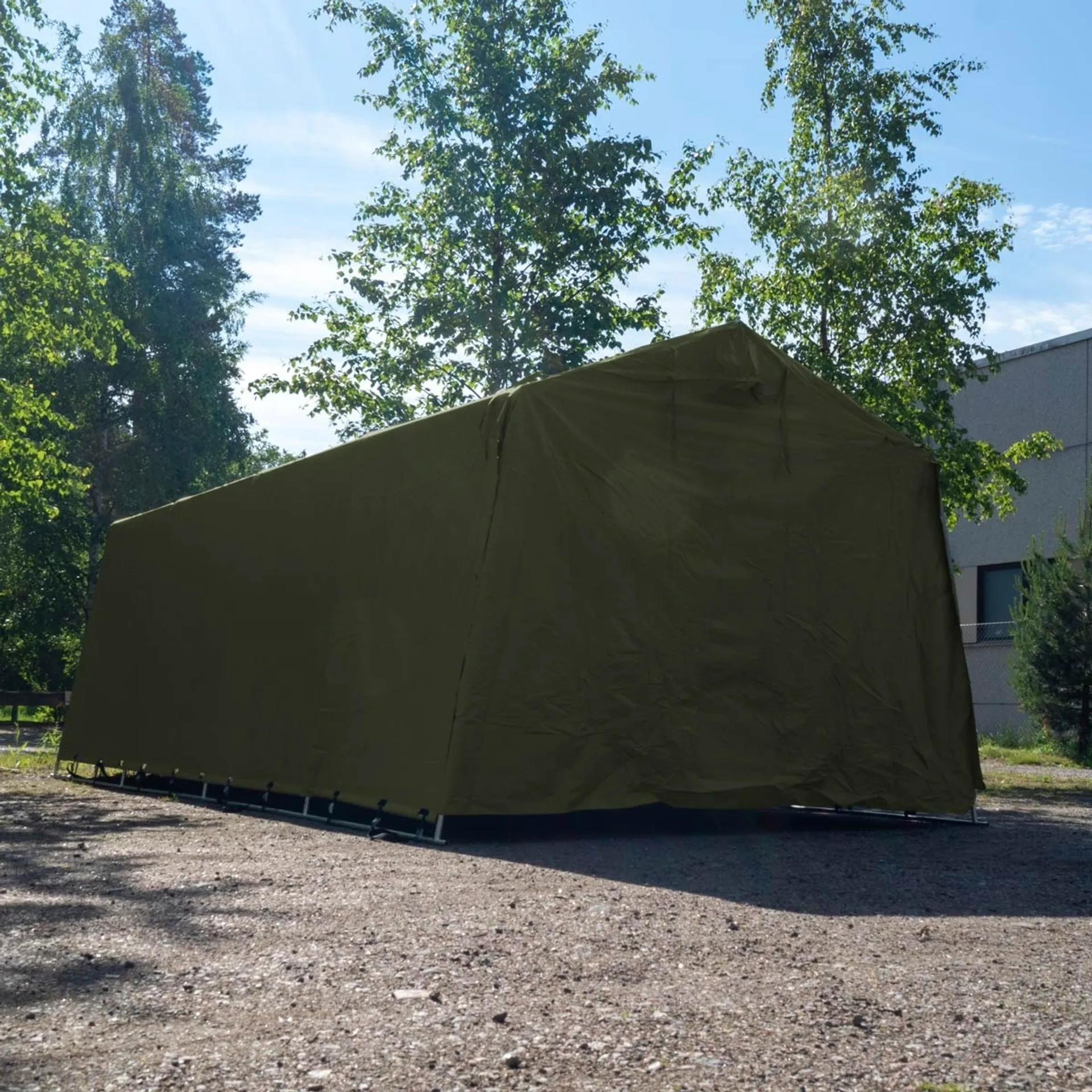 Fornorth pressutalli 2x3m, army vihreä - 3