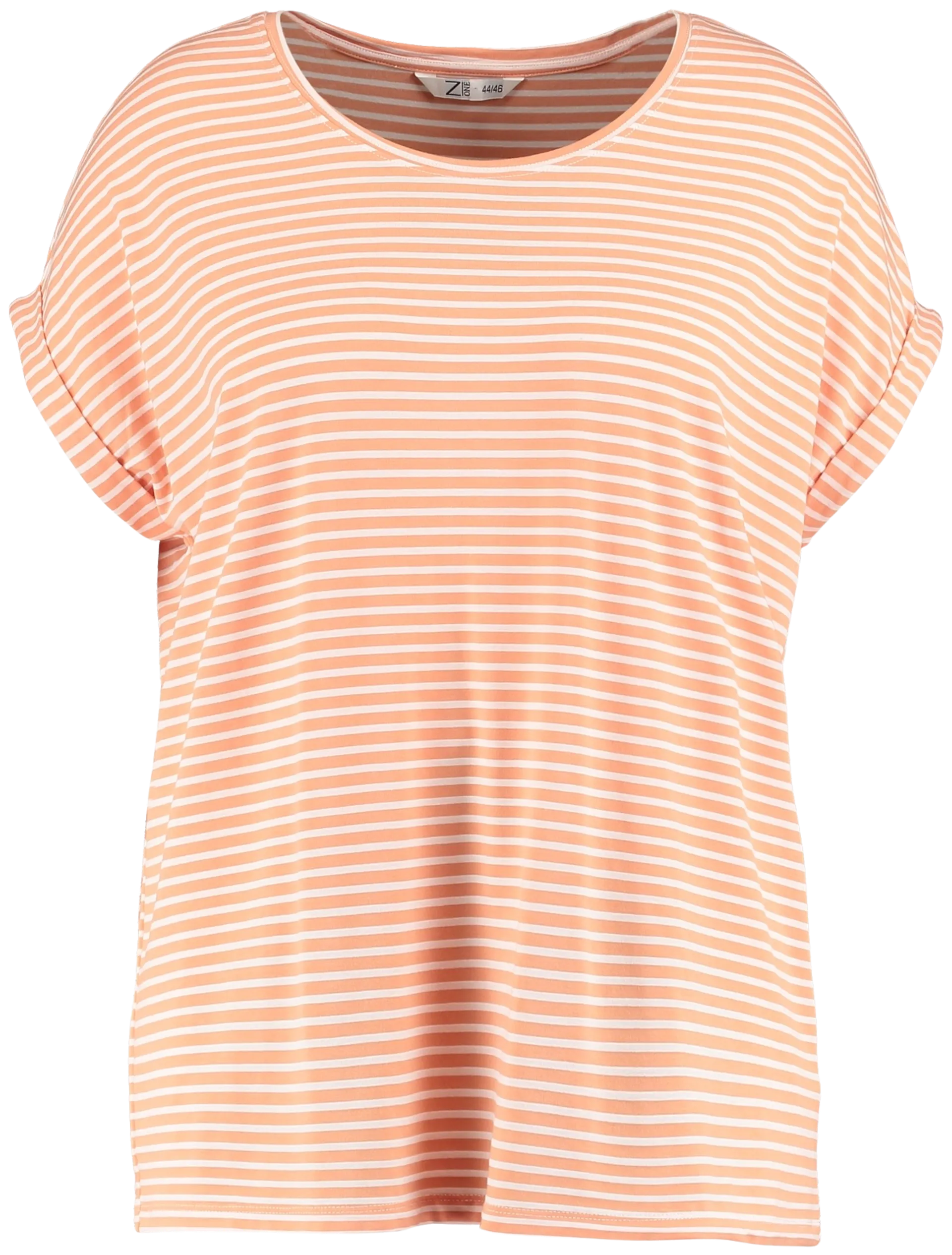 Z-one naisten t-paita Isabel KY-2308050Z1 - apricot stripe - 1