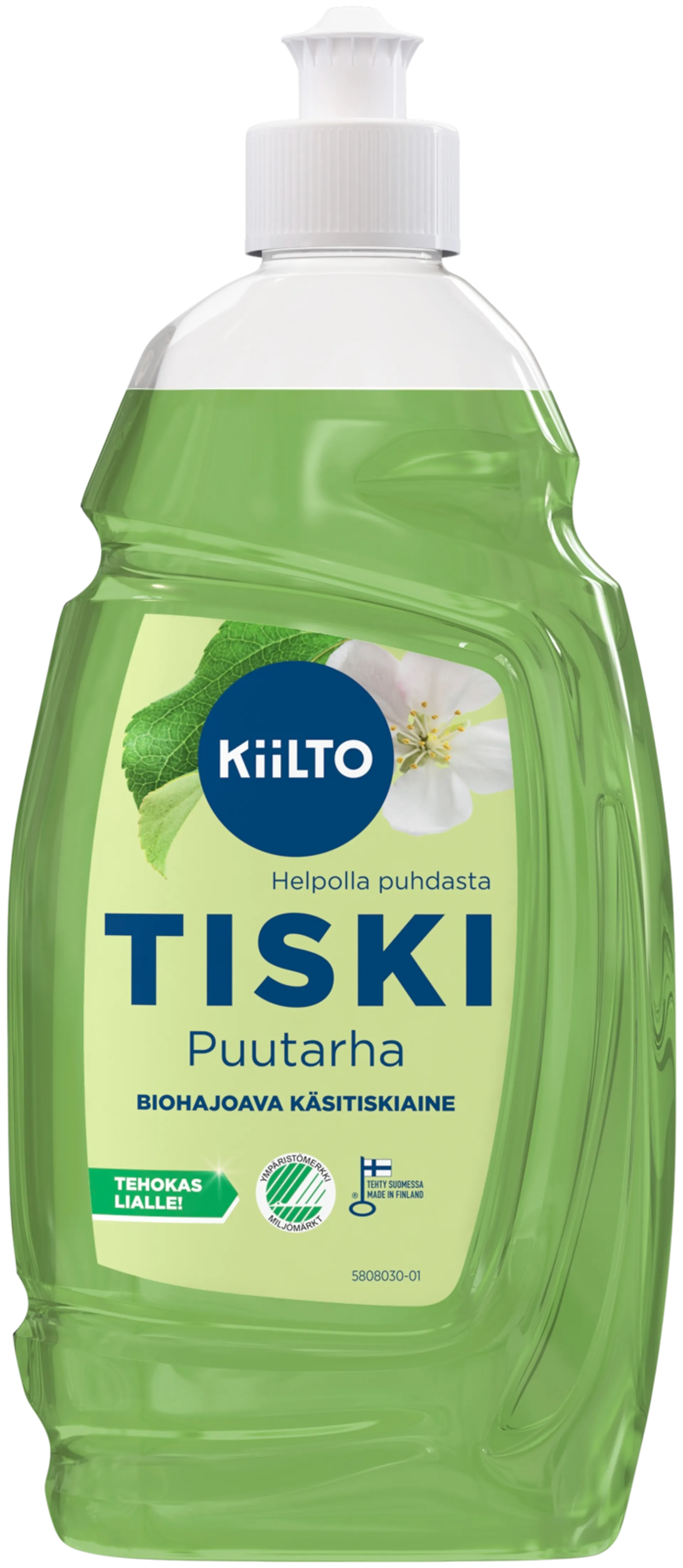 Kiilto biohajoava käsitiskiaine Puutarha 500 ml