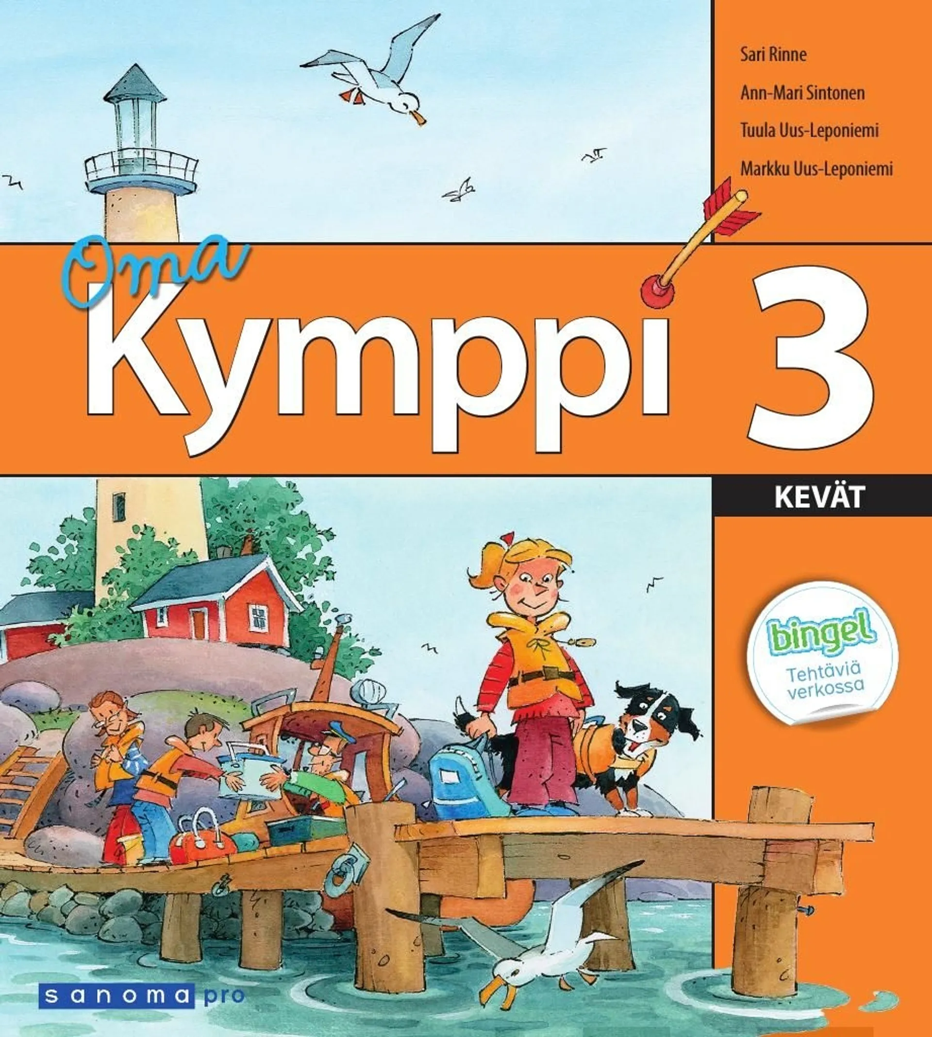 Uus-Leponiemi, Kymppi 3 Kevät Oma kirja - OPS 2016