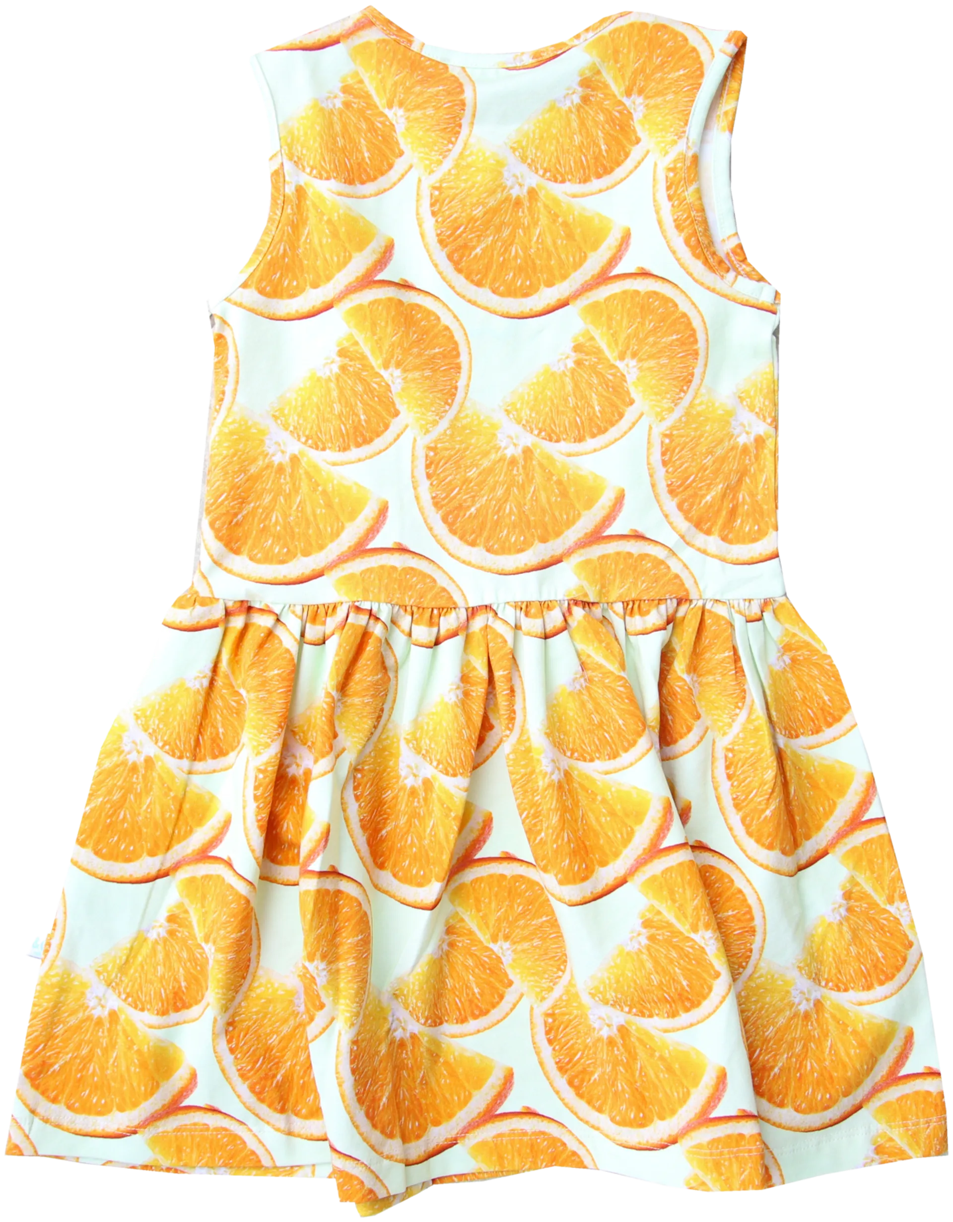 Pop&co lasten Cilie trikoomekko appelsiini - Fruitarella - 2