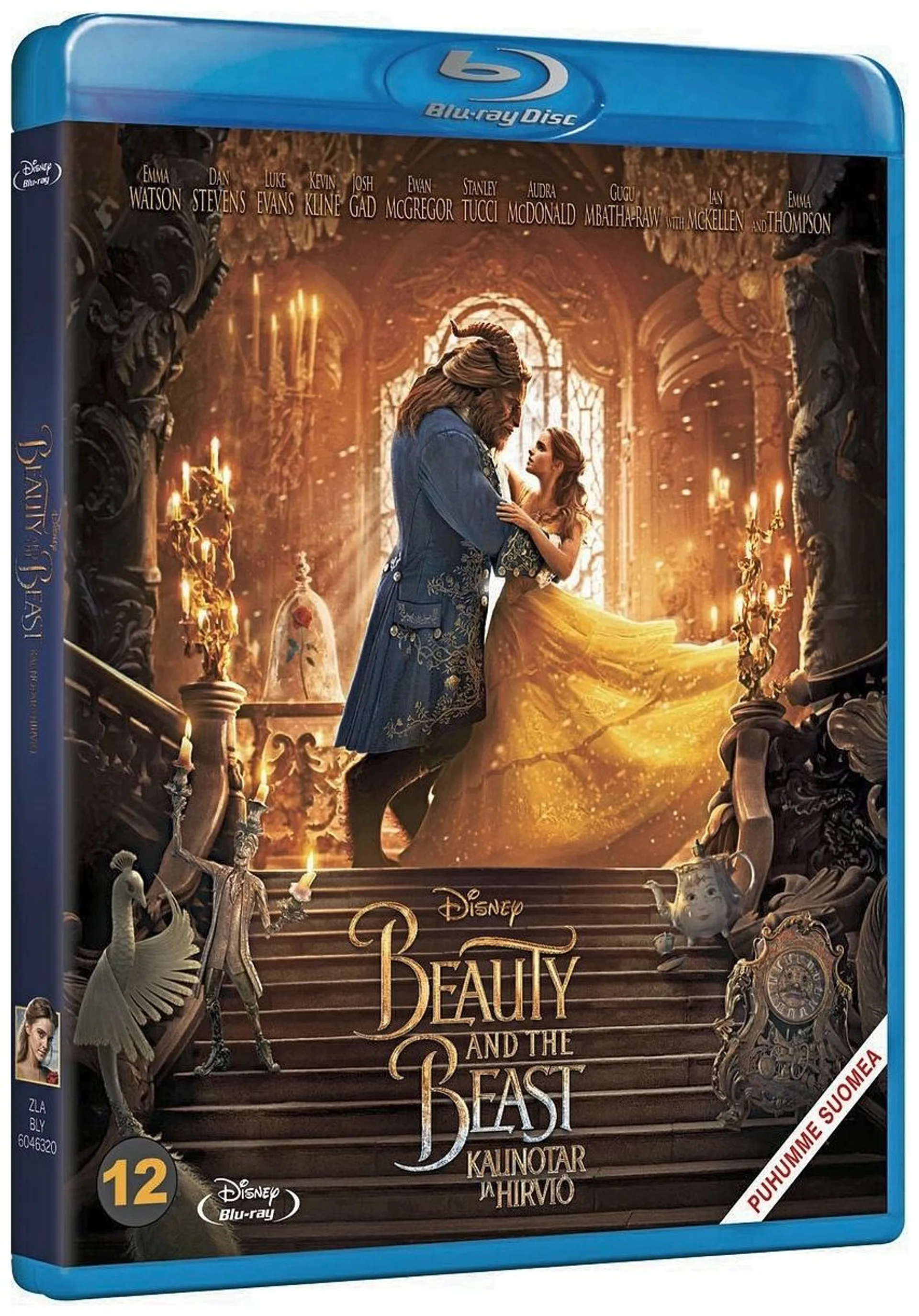 Beauty & The Beast - Kaunotar ja Hirviö 3D Blu-ray