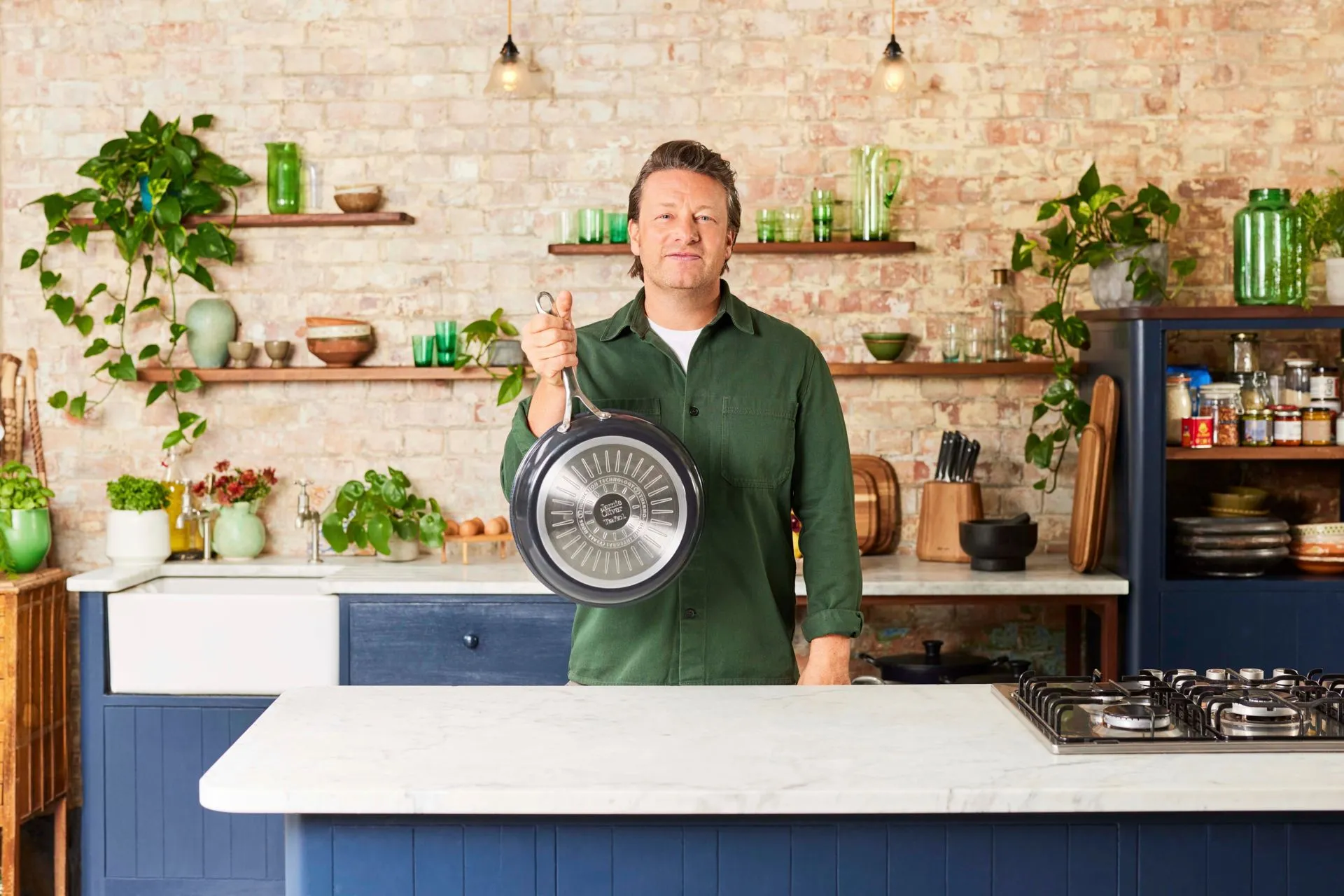 Tefal Jamie Oliver Enjoy paistoastiasetti 9 osaa (pannu 24 cm, paistokasari 26 cm, keittokasari 16+20 cm, kattila 24 cm, 4 kantta, pannusuoja) C471S955 - 14
