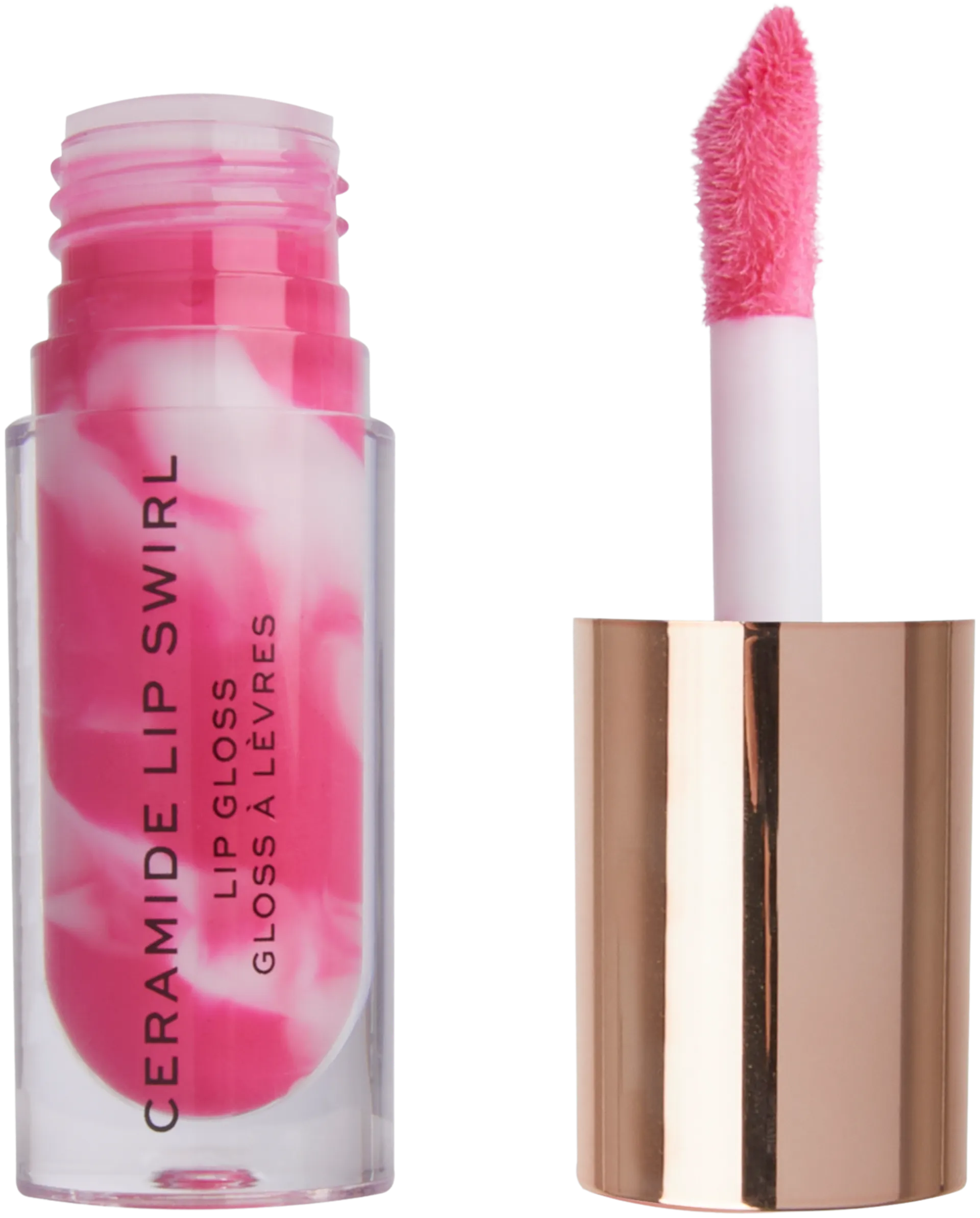 Revolution huulikiilto 4,5ml Lip Swirl Ceramide Gloss Berry Pink - Berry pink - 1