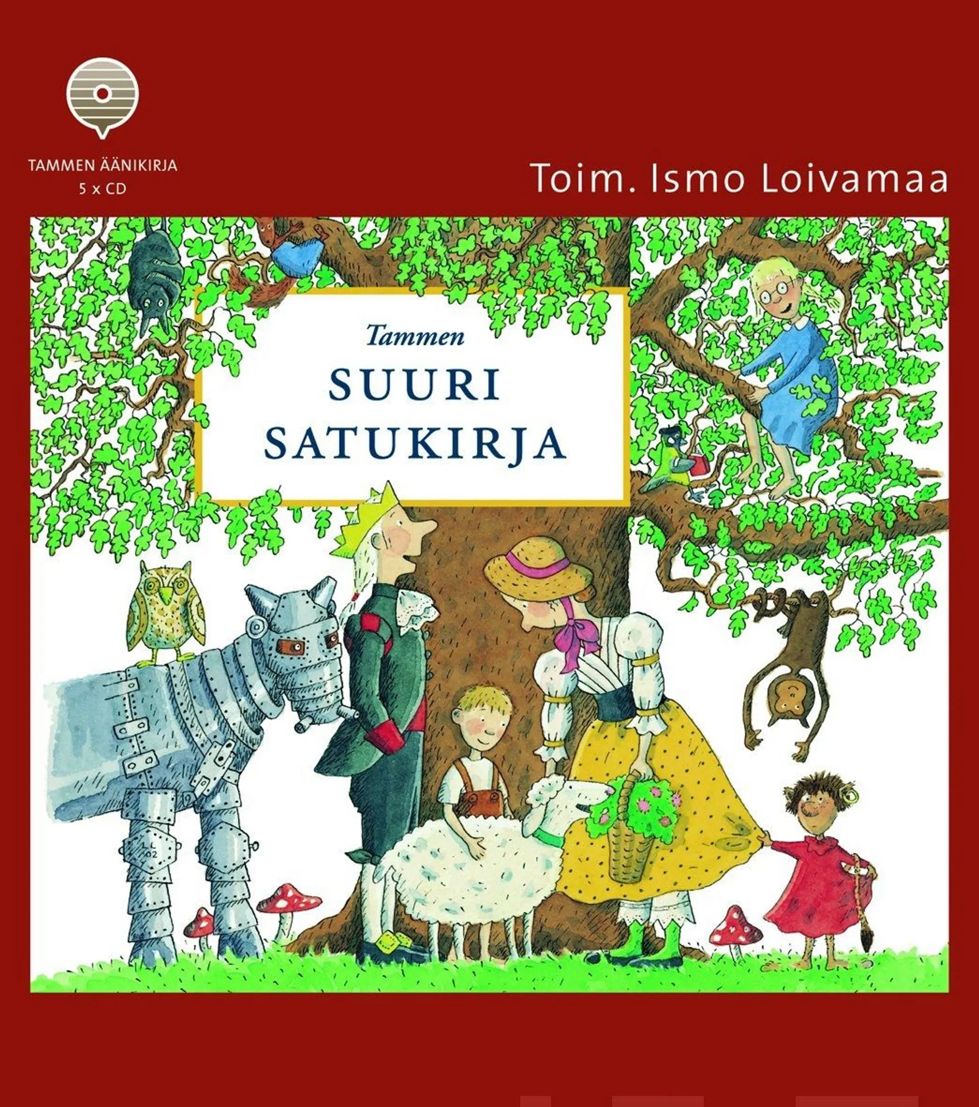 Tammen suuri satukirja (5 cd-levyä)