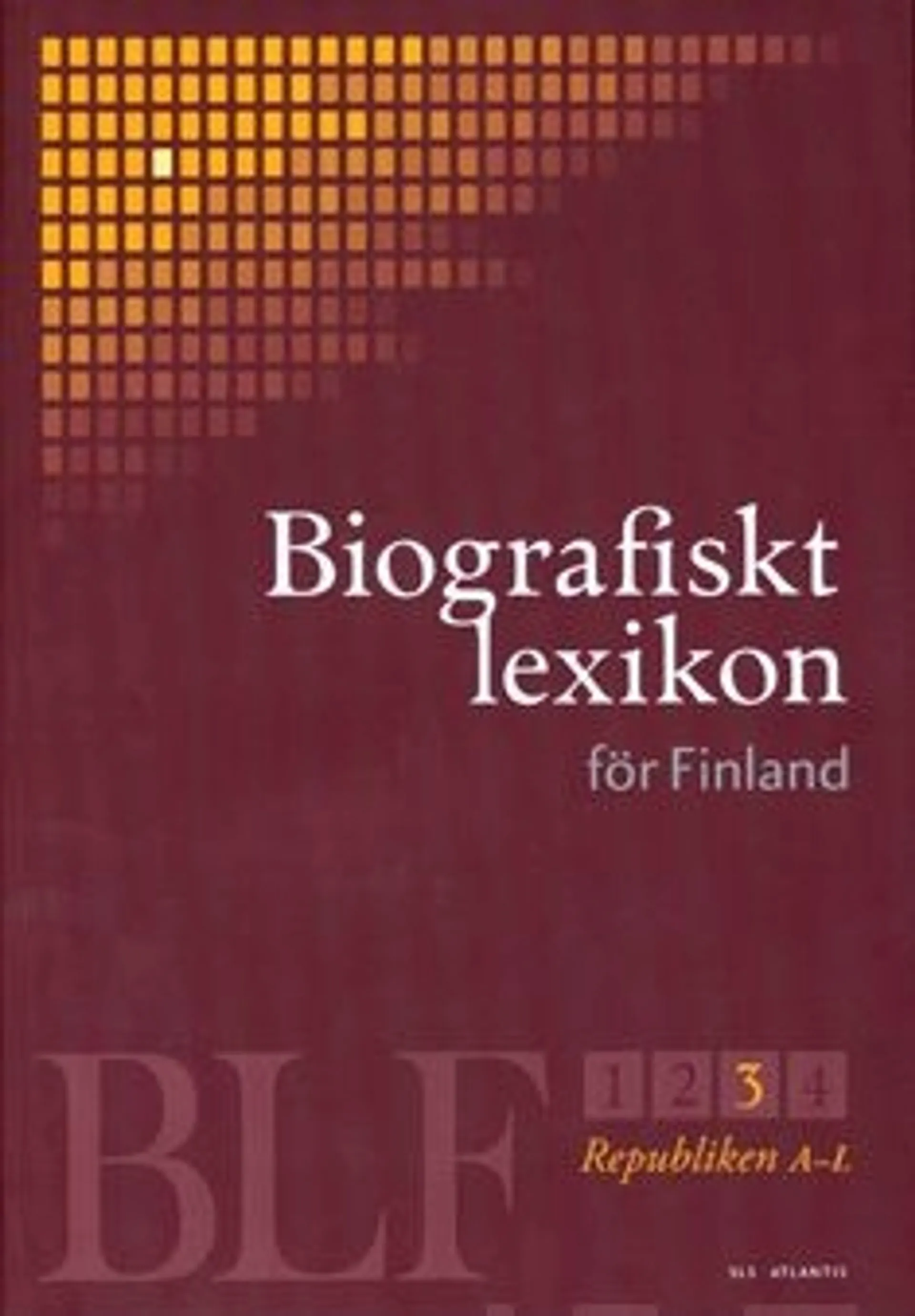 Biografiskt lexikon för Finland 3