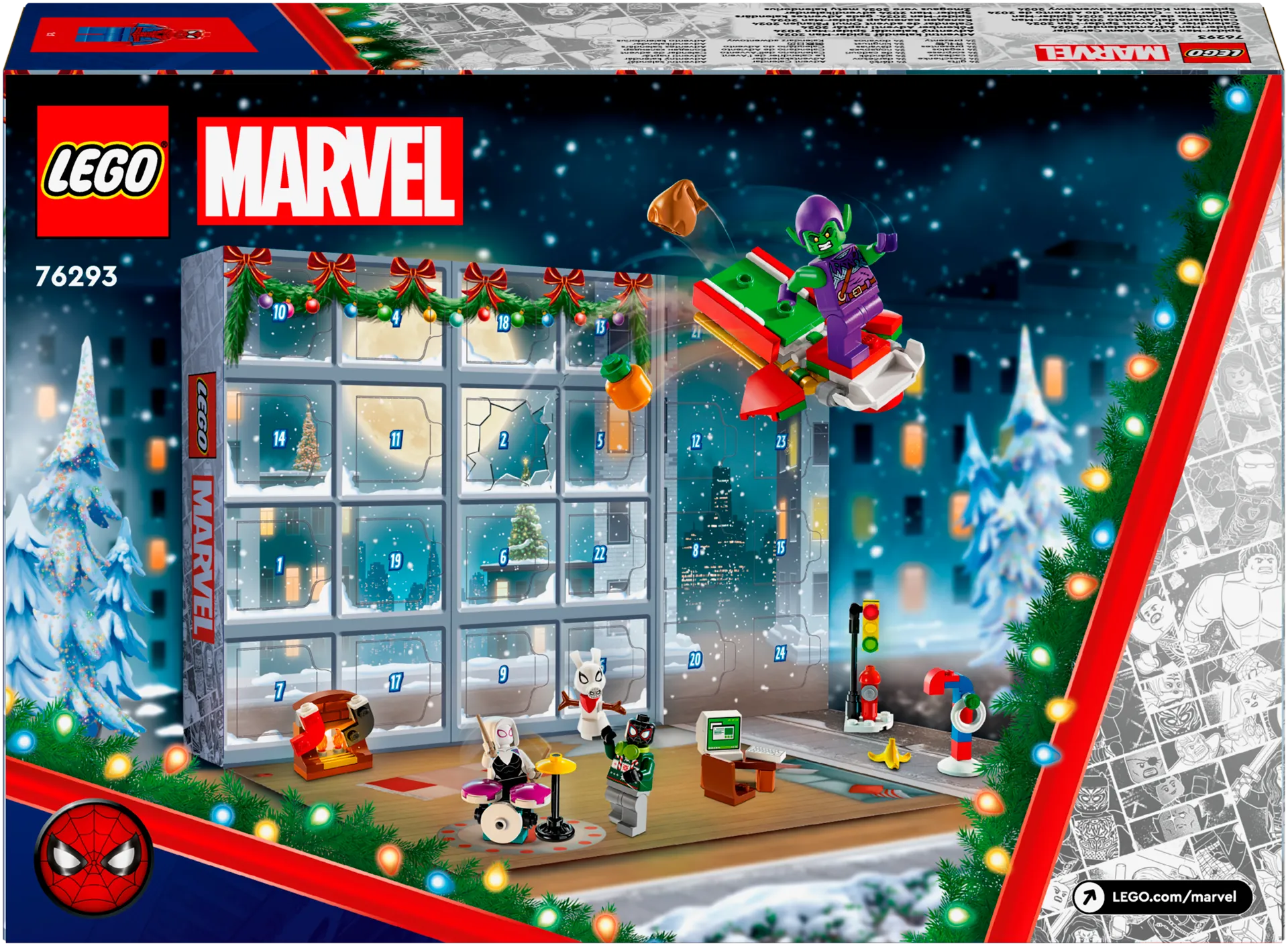 LEGO® Marvel Spider-Man Joulukalenteri 2024, 76293 - 3