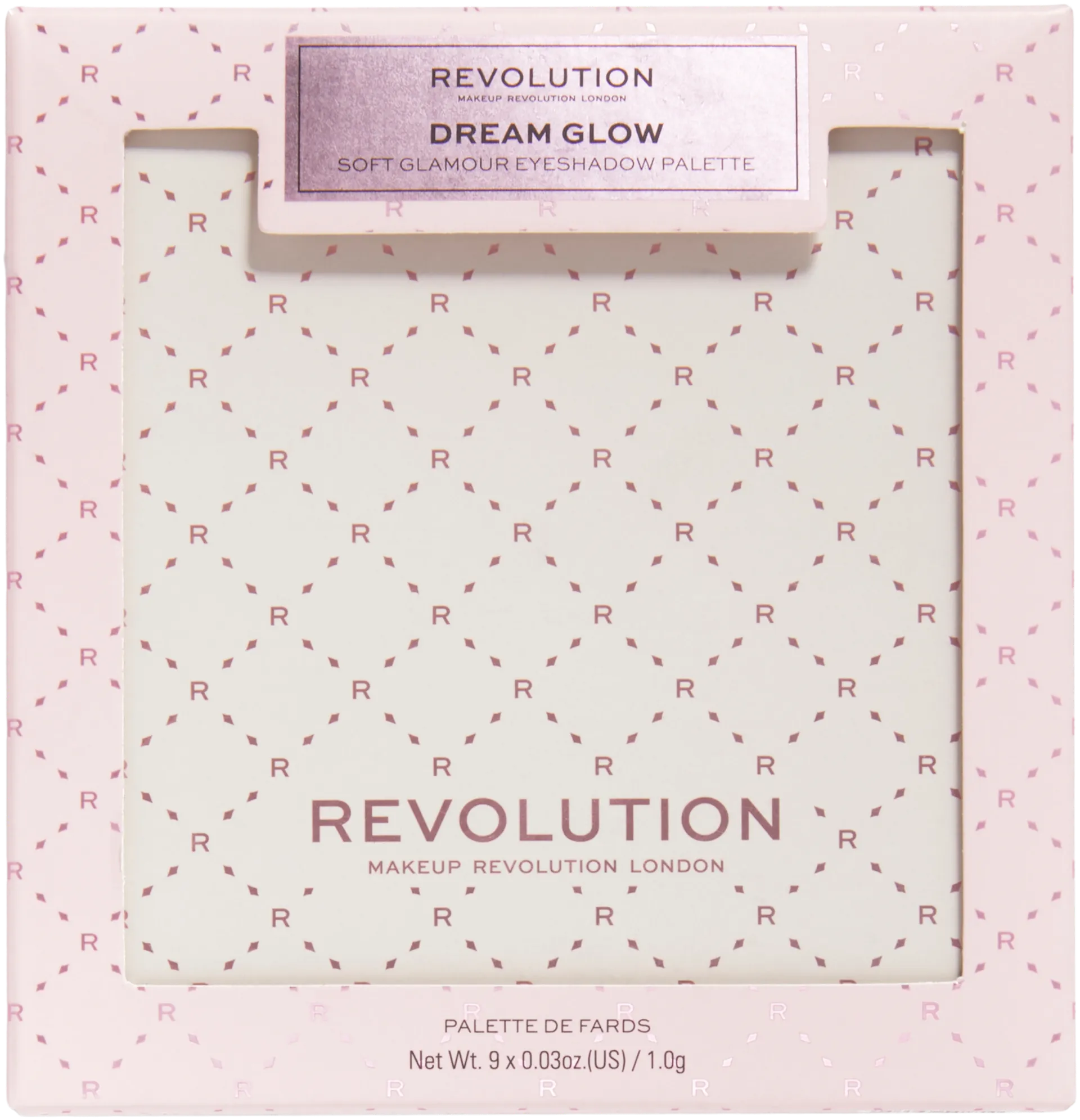 Revolution luomiväri Soft Glamour Mini Palette Dream Glow 9 sävyä - 1