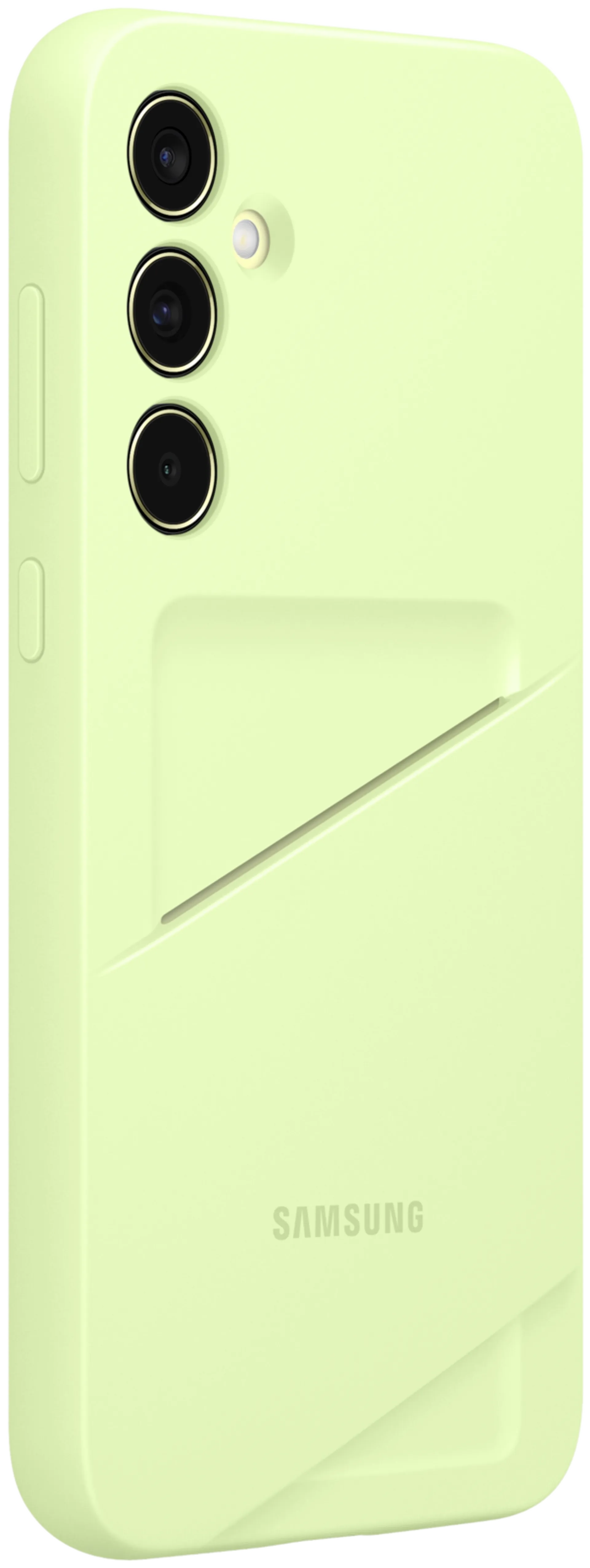 Samsung Galaxy A35 card slot case suojakotelo vaaleanvihreä - 3