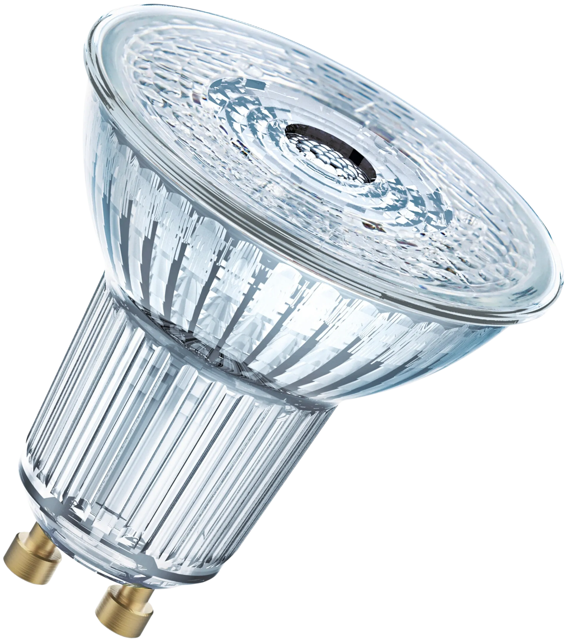 Osram LED STAR PAR16 4,3W/4000K GU10 ei-himmennettävä LED-kohdelamppu. Valovirta 350 lm (vastaa 50 W:n halogeenilamppua), avauskulma 36° ja värintoistoindeksi yli 80. Pakkaus sisältää kaksi lamppua. - 2