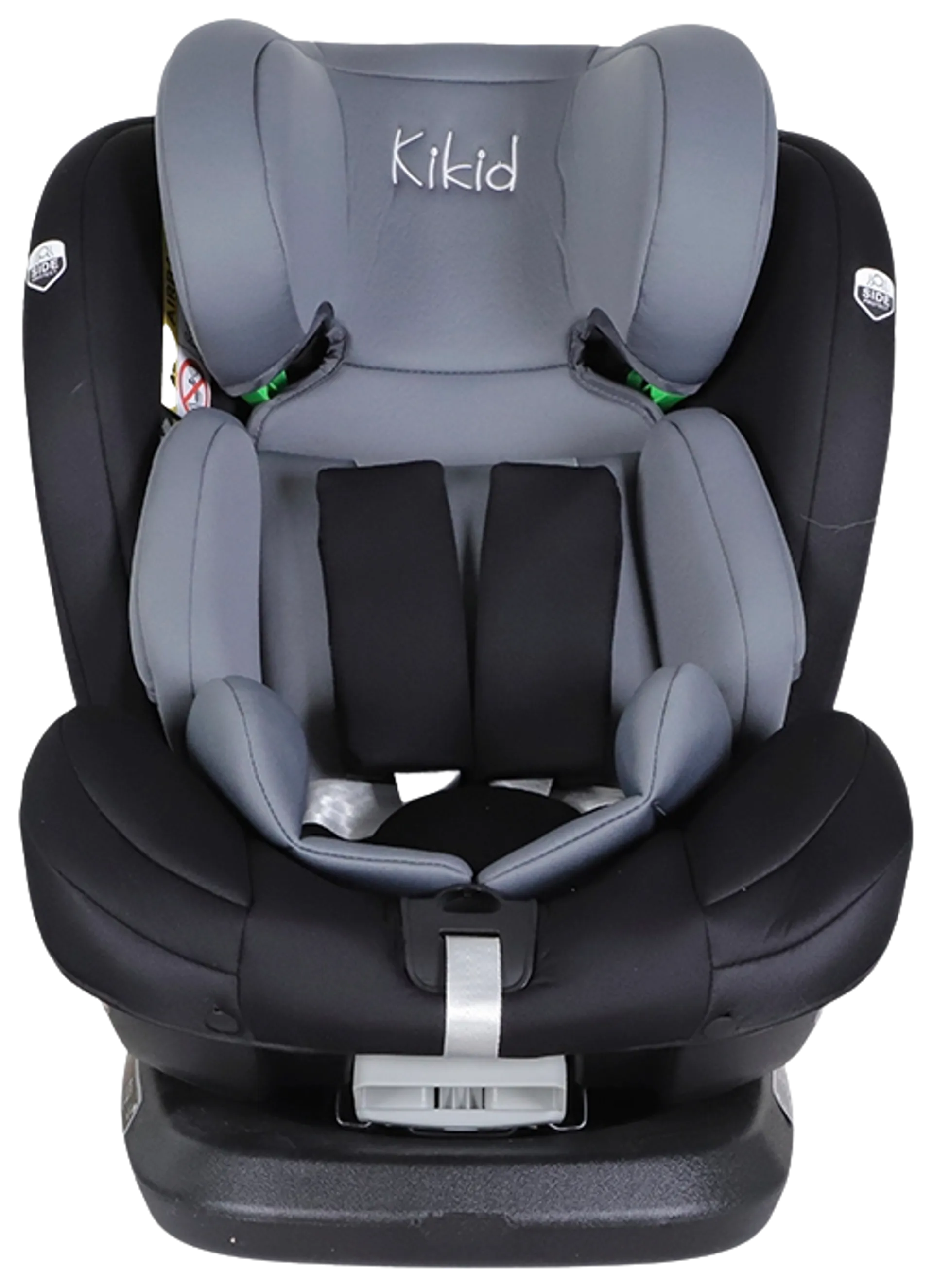 Kikid Turvaistuin Premium 40-150cm i-Size 360 ISOFIX R129, musta-harmaa - 1