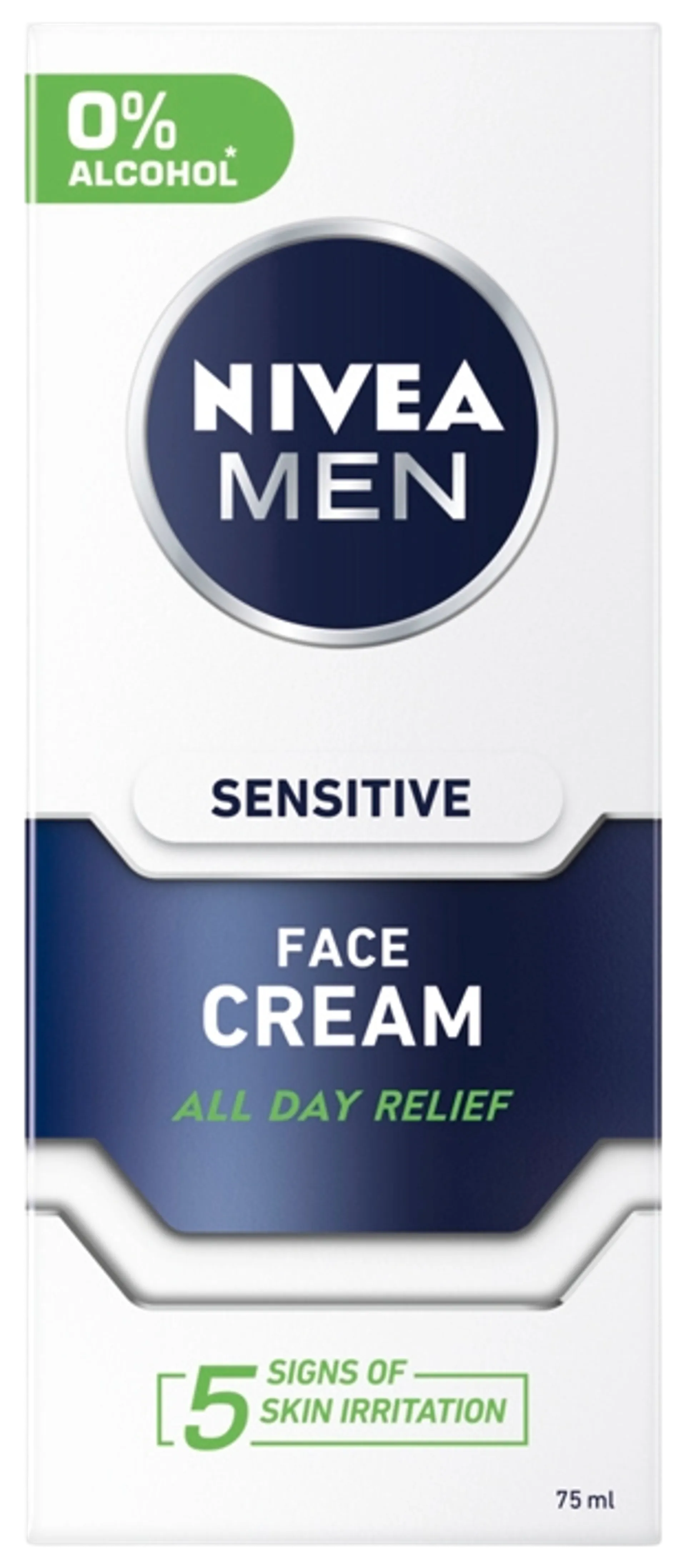 NIVEA MEN 75ml Sensitive Face Cream -kasvovoide - 1