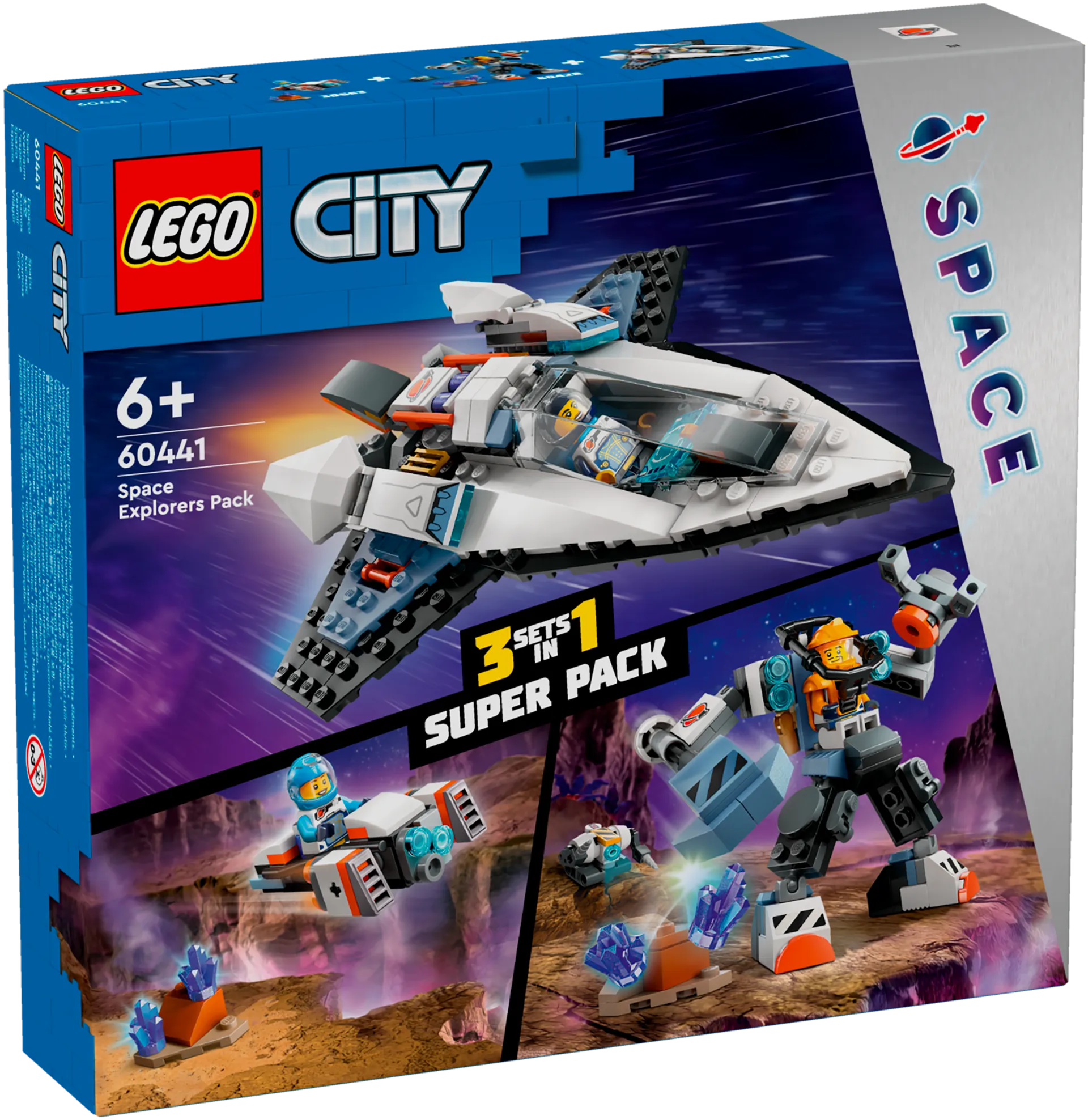 LEGO® City 60441 Avaruustutkijan varusteet, suurpakkaus - 2