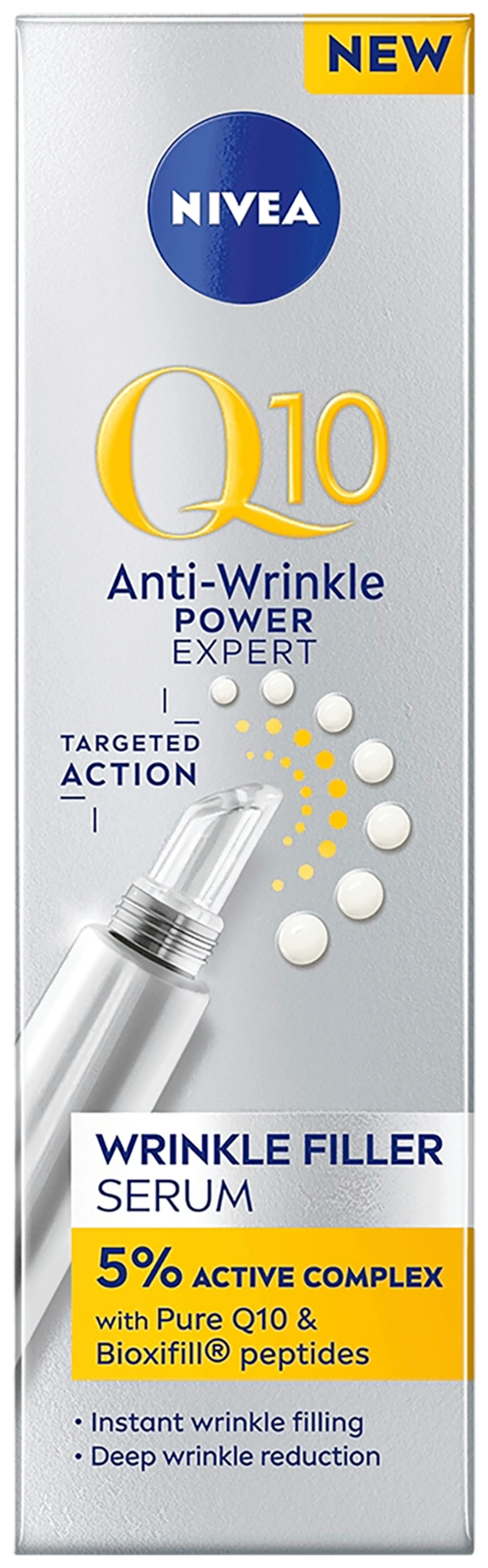 NIVEA 15ml Q10 Power Anti-Wrinkle Expert Wrinkle Filler Serum -kasvoseerumi