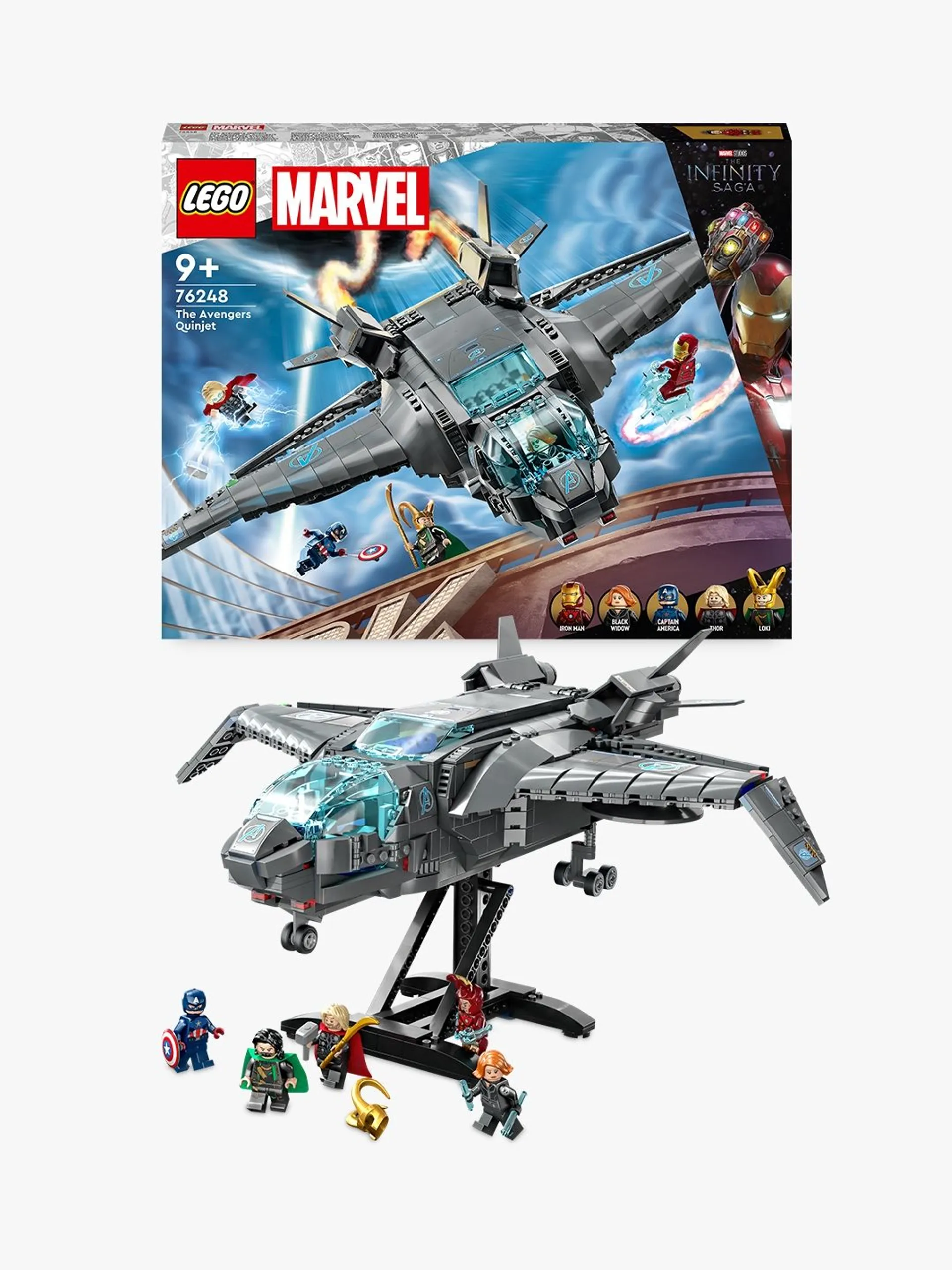 LEGO Super Heroes Marvel 76248 Avengersin Quinjet - 3