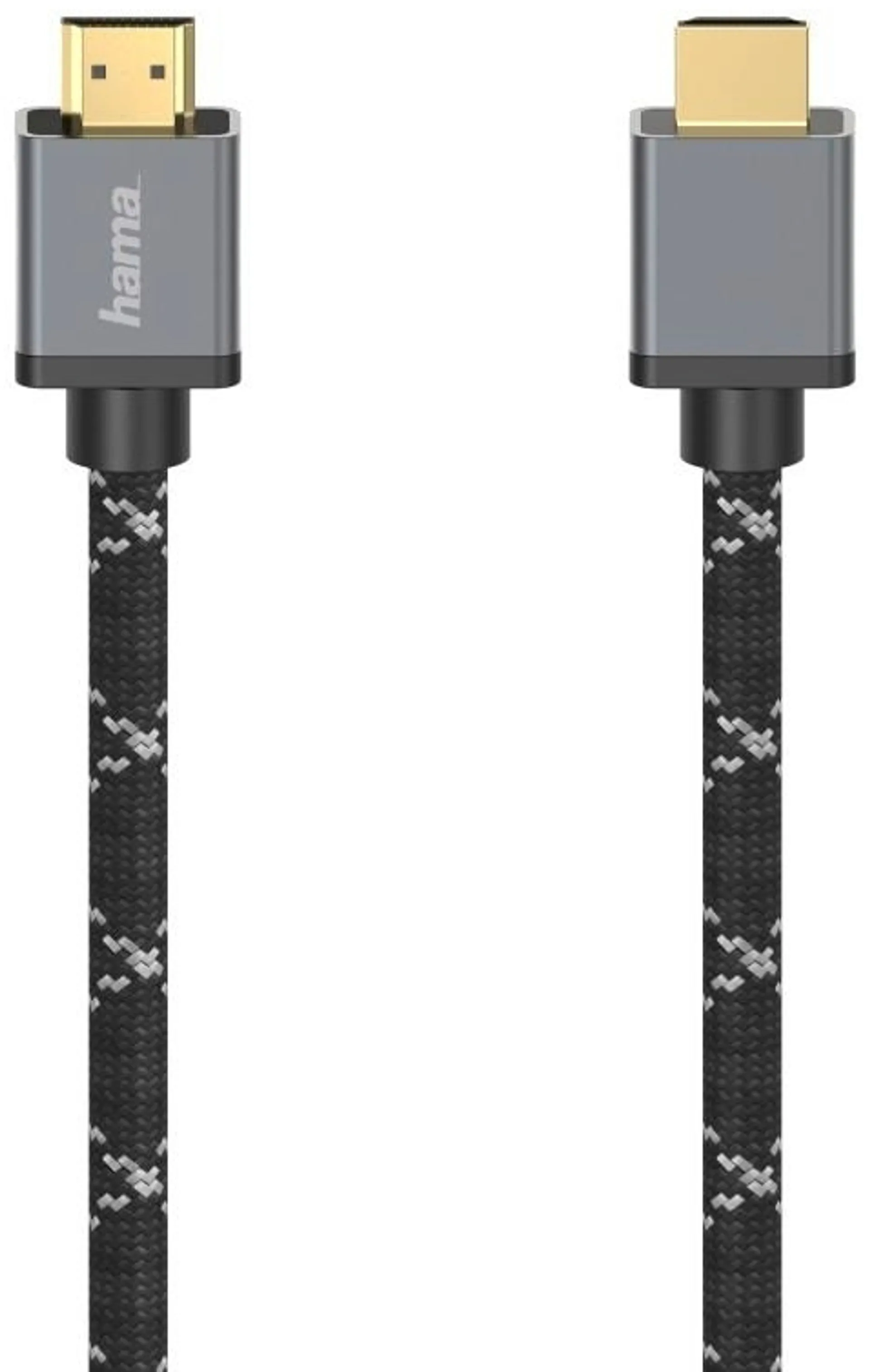 Hama Ultra High Speed HDMI™-johto, uros - uros, 8K, Metal, 3,0 m - 1