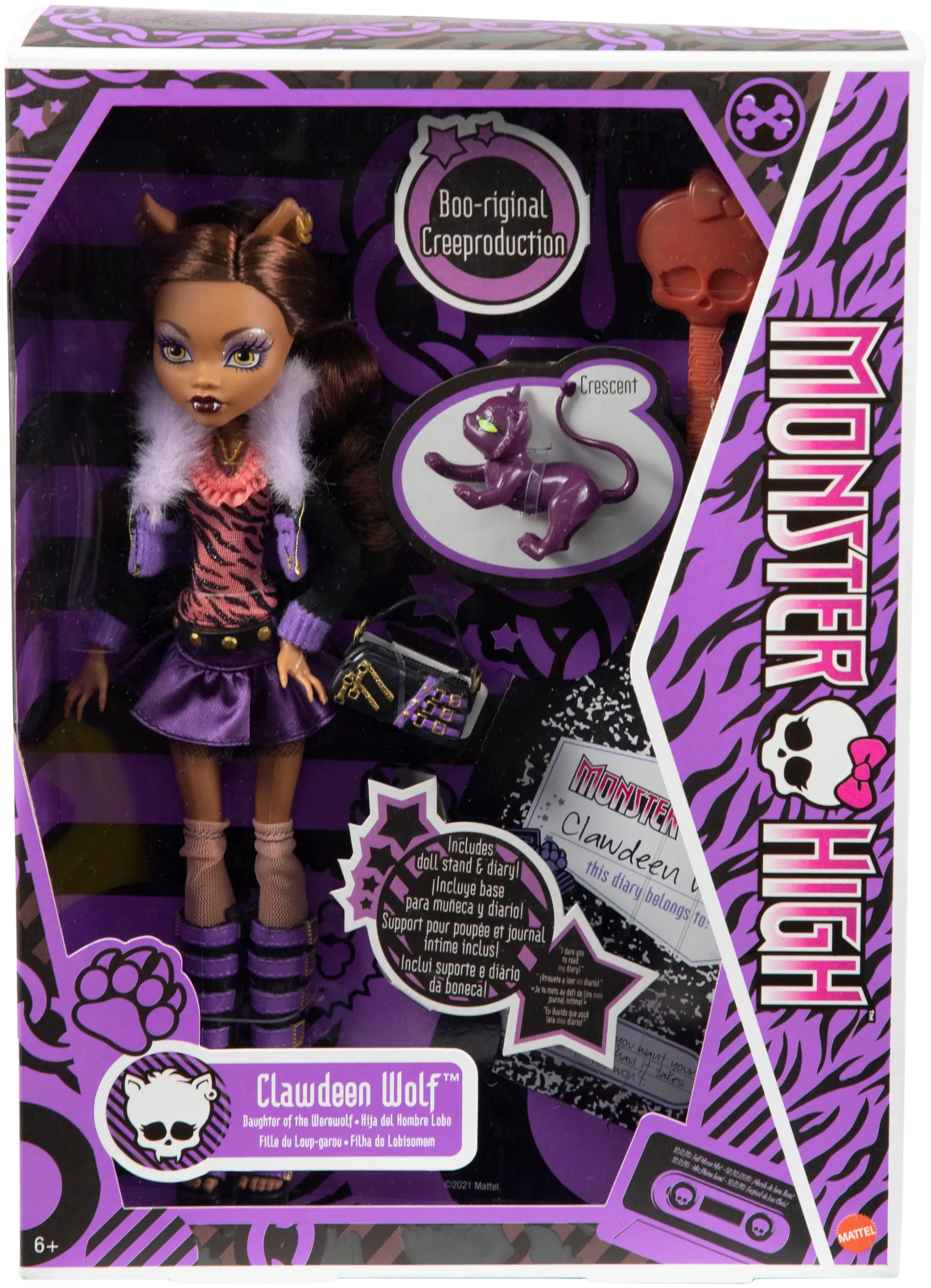 Monster High Repro Clawdeen -nukke - 2