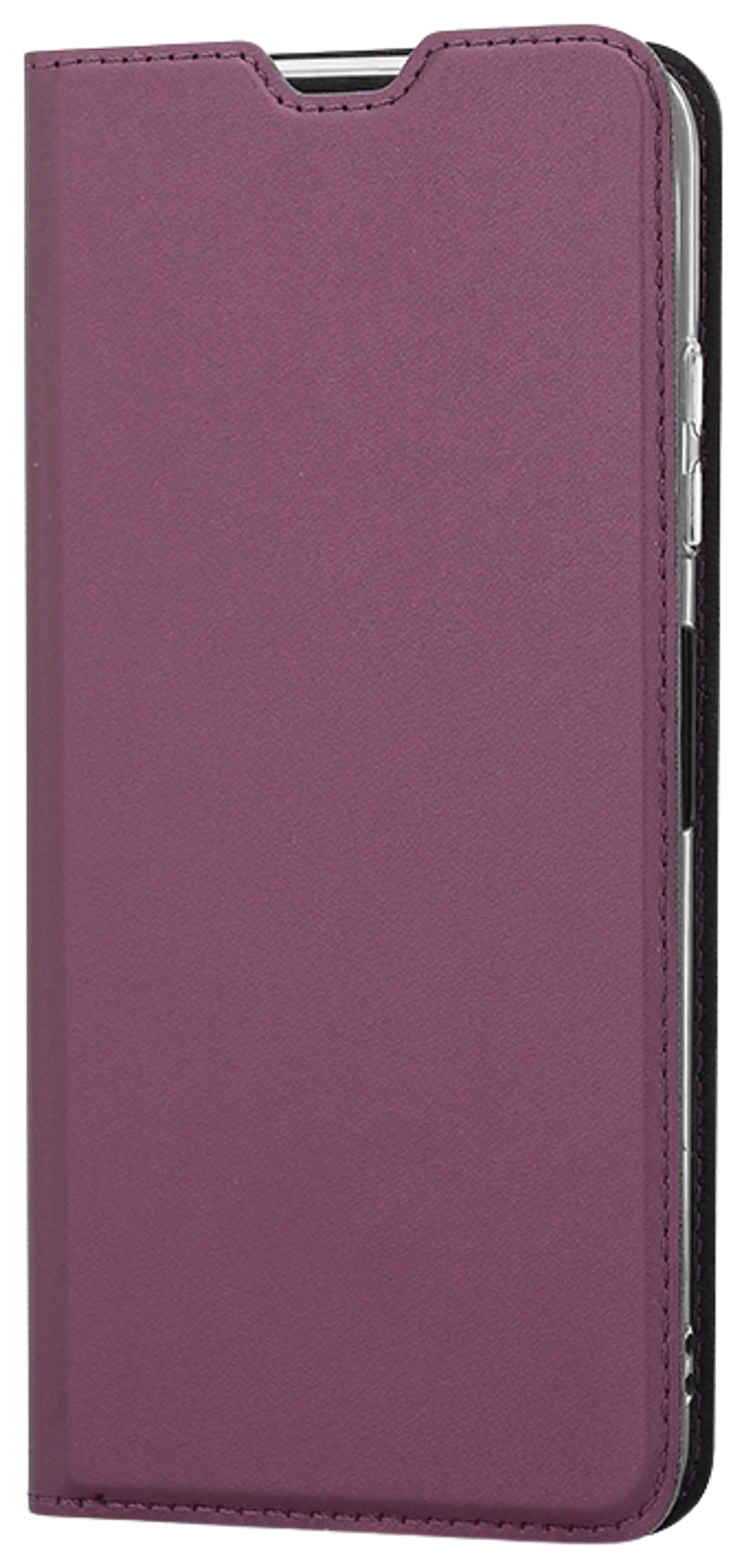 Wave Book Case, Samsung Galaxy A22 5G, Smoky Sangria - 1