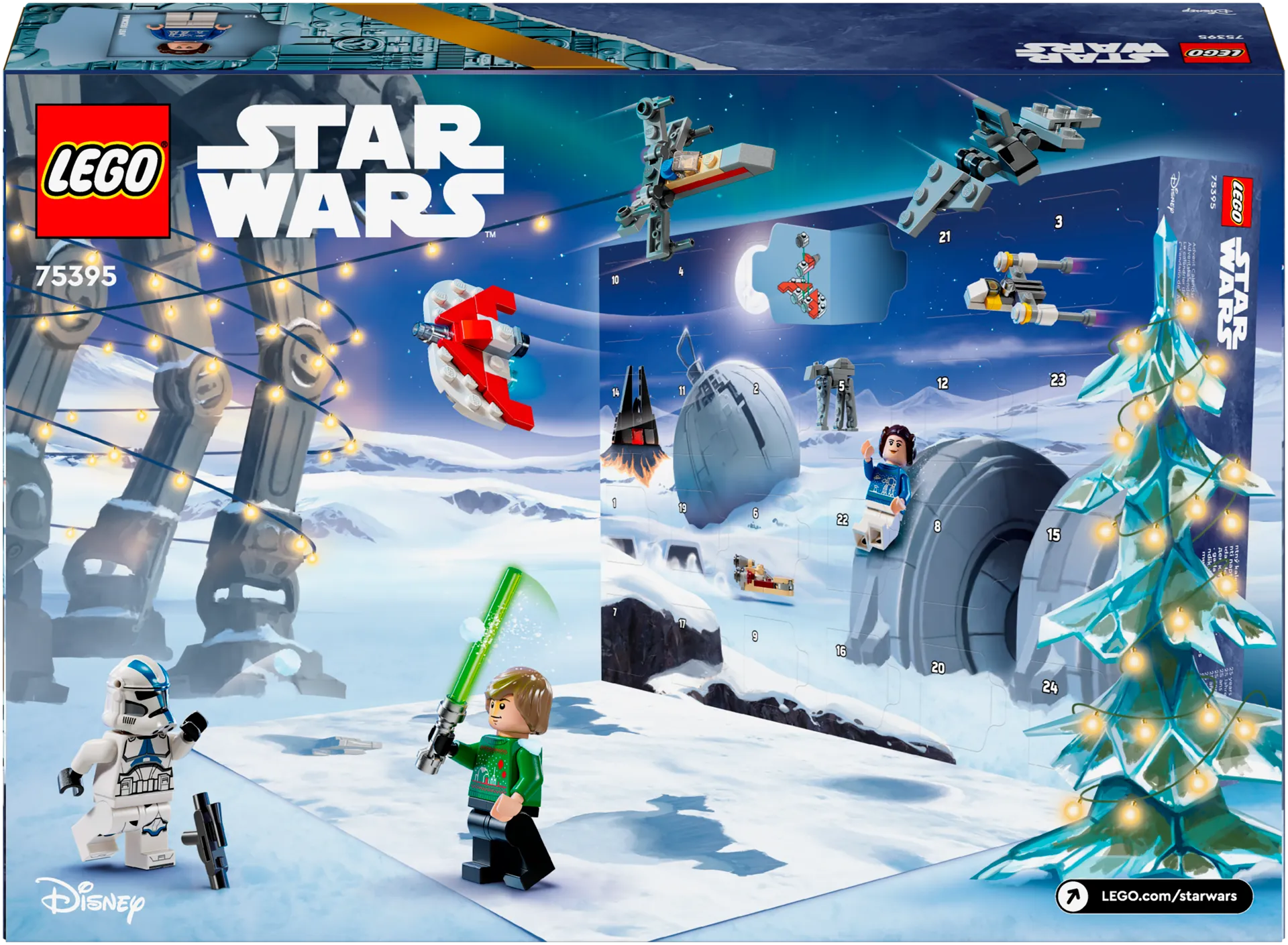 LEGO® Star Wars™ Joulukalenteri 2024 rakennuslelu 75395 - 3