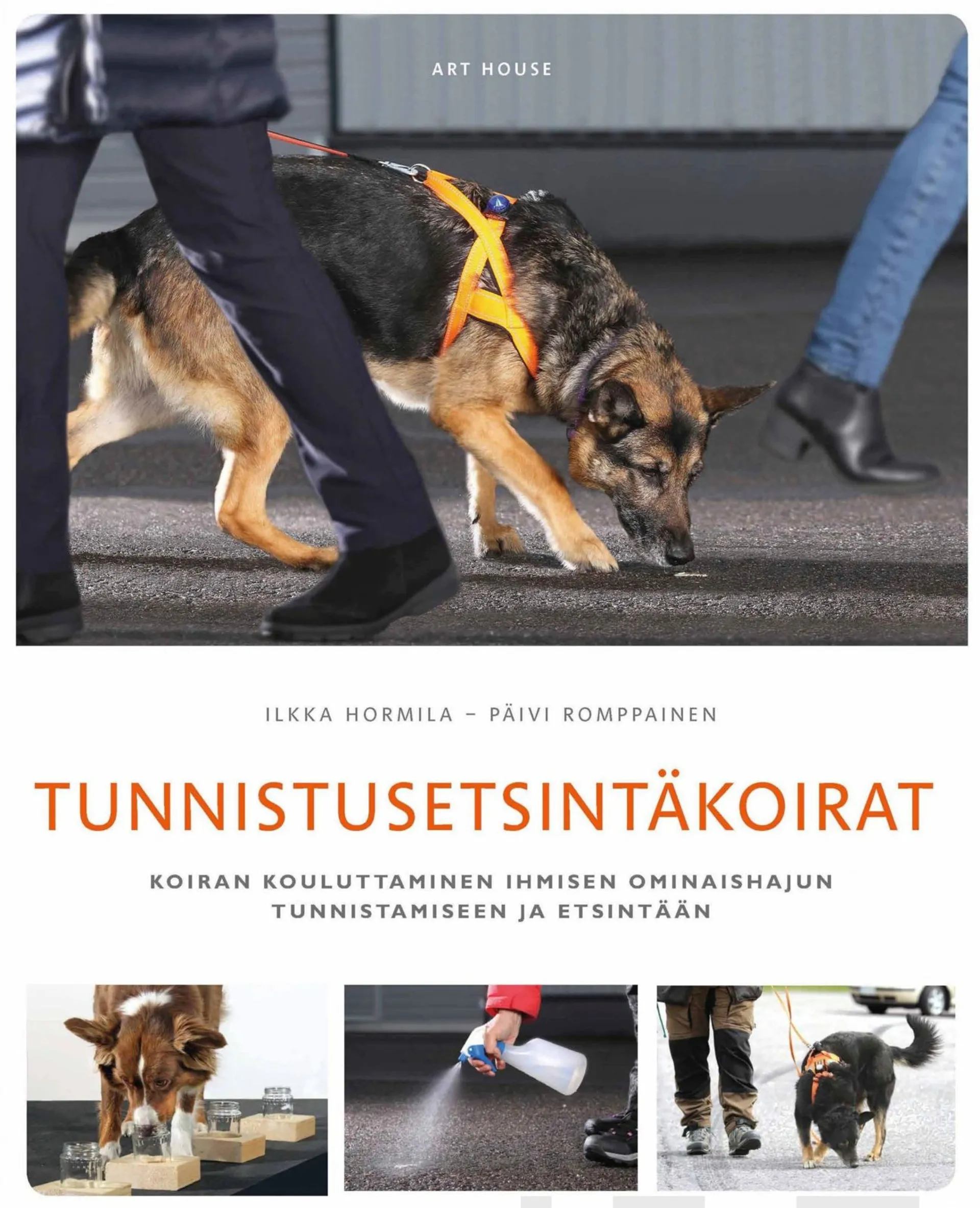 Hormila, Tunnistusetsintäkoirat - Koiran kouluttaminen ihmisen ominaishajun tunnistamiseen ja etsintään