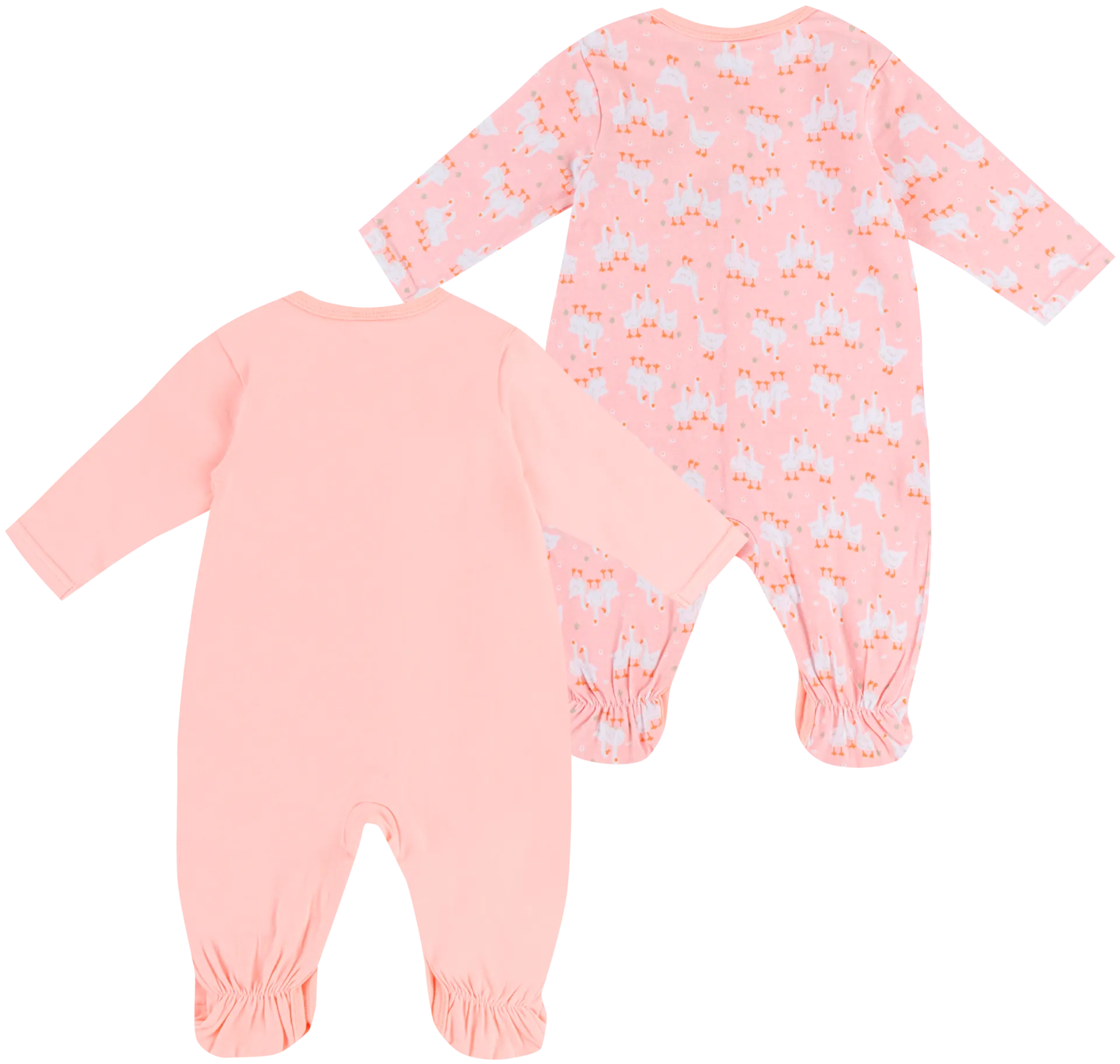 Ciraf vauvojen pyjama 250b242923 2-pack - goose aop / pale rosette - 2