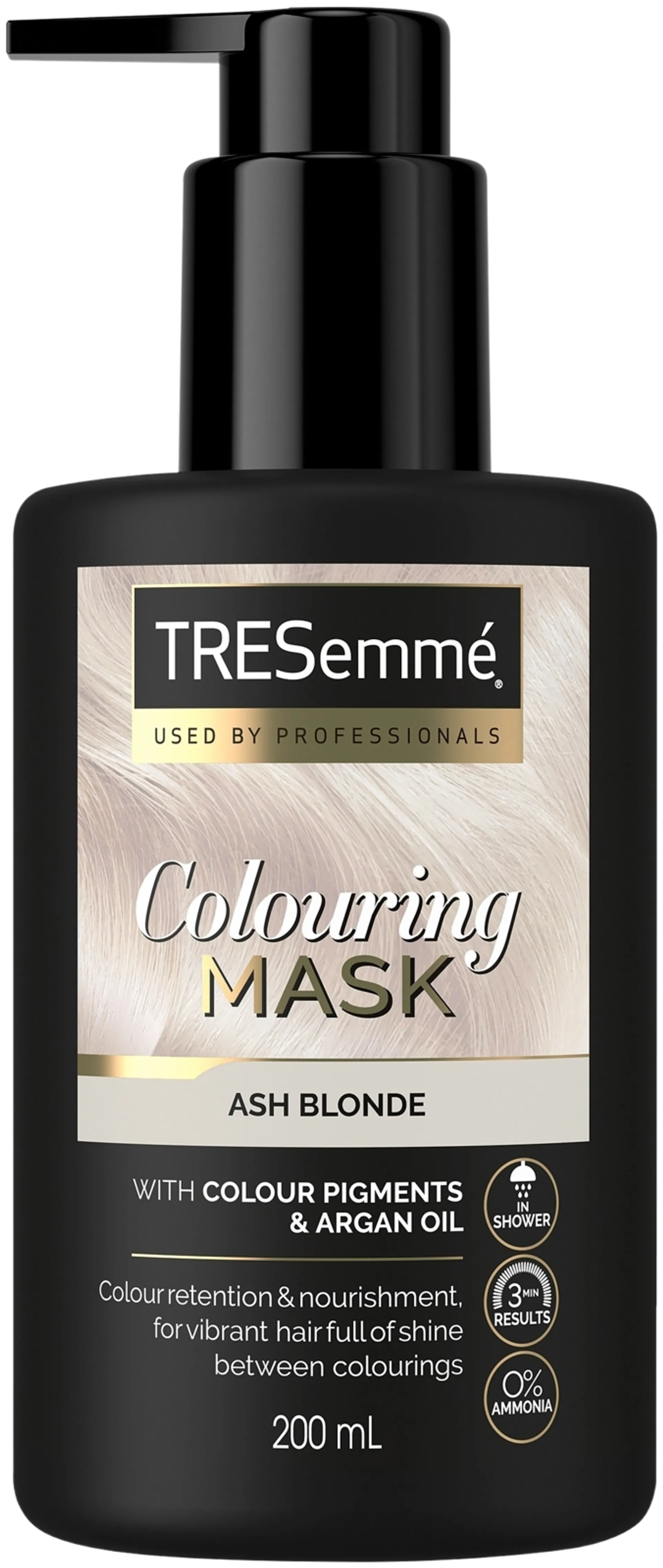 TRESemmé Ash Blonde Värinaamio Vähentää keltaisuutta 200 ml