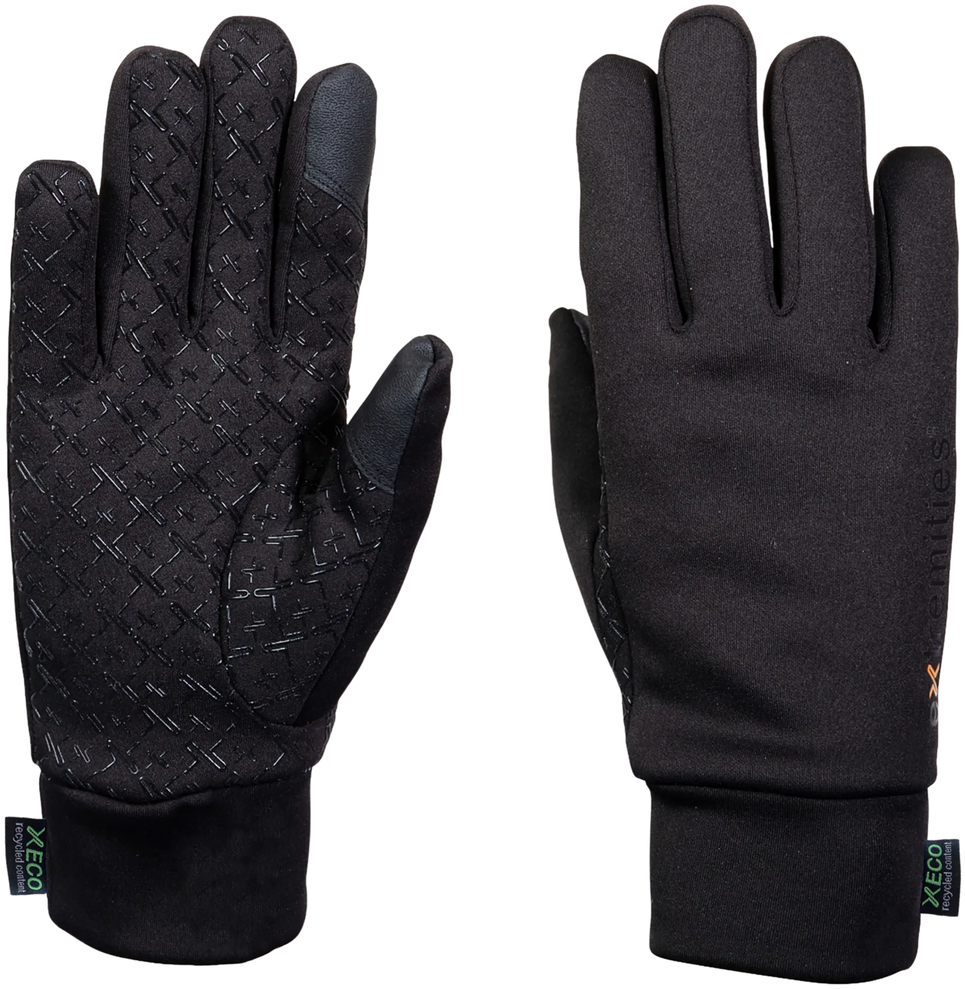 Extremities contact insulated waterproof power liner unisex sormikkaat - BLACK