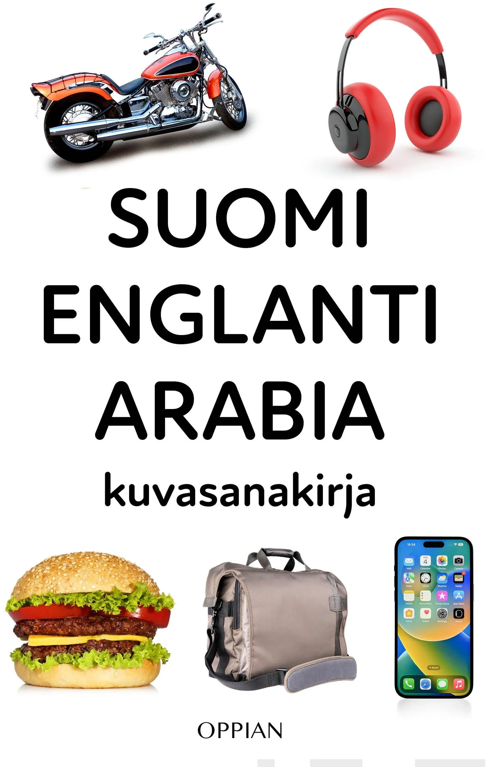 Kilpi, Suomi-englanti-arabia kuvasanakirja