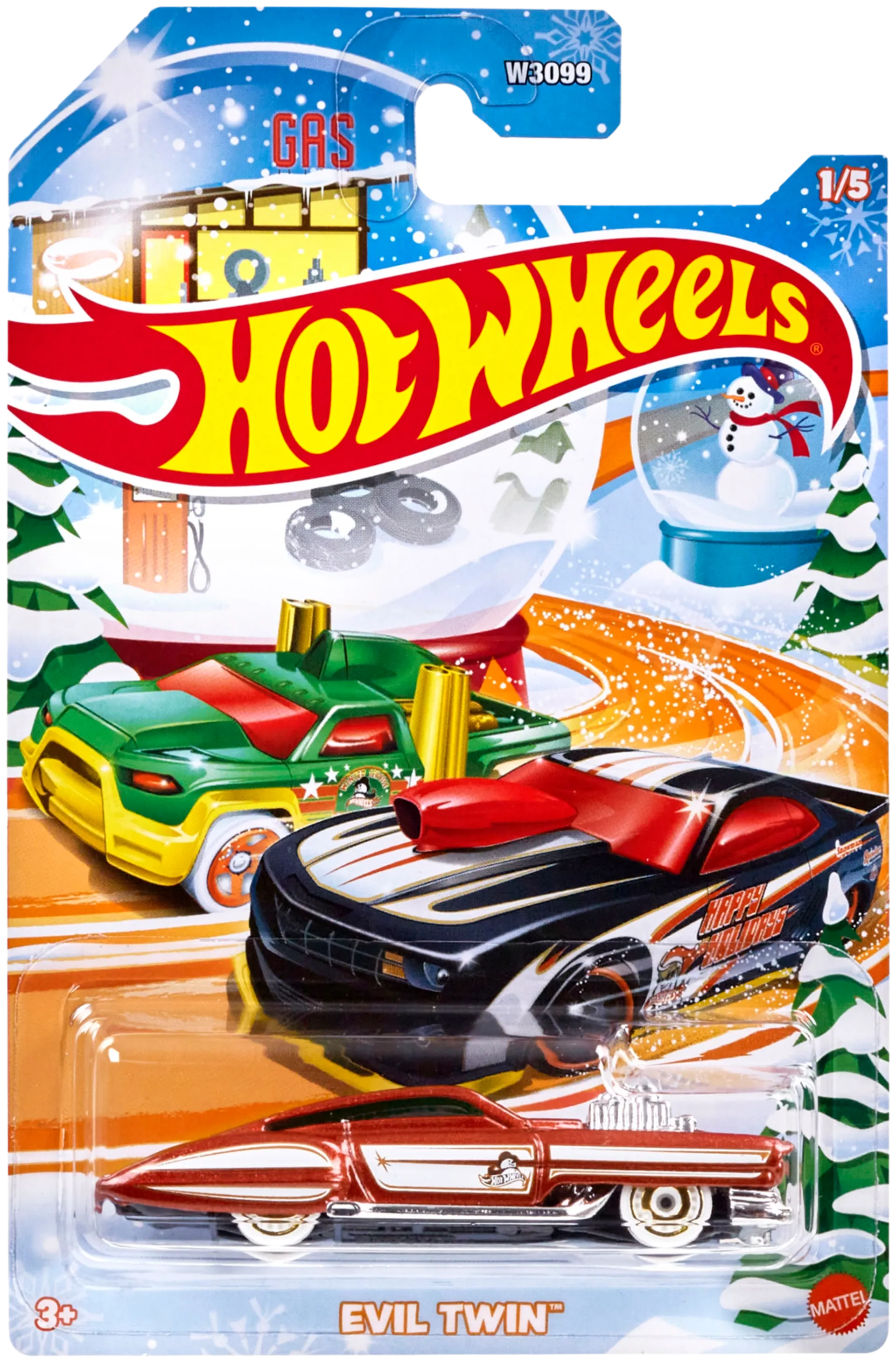 Hot Wheels Winter -pikkuauto - 3