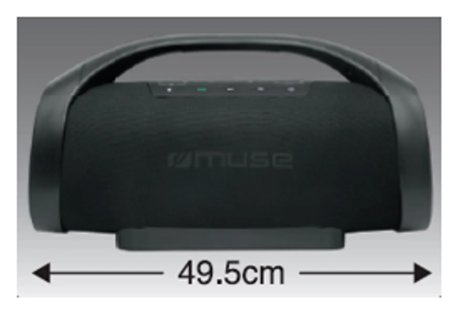Muse Bluetooth kaiutin M-980 BT musta - 3