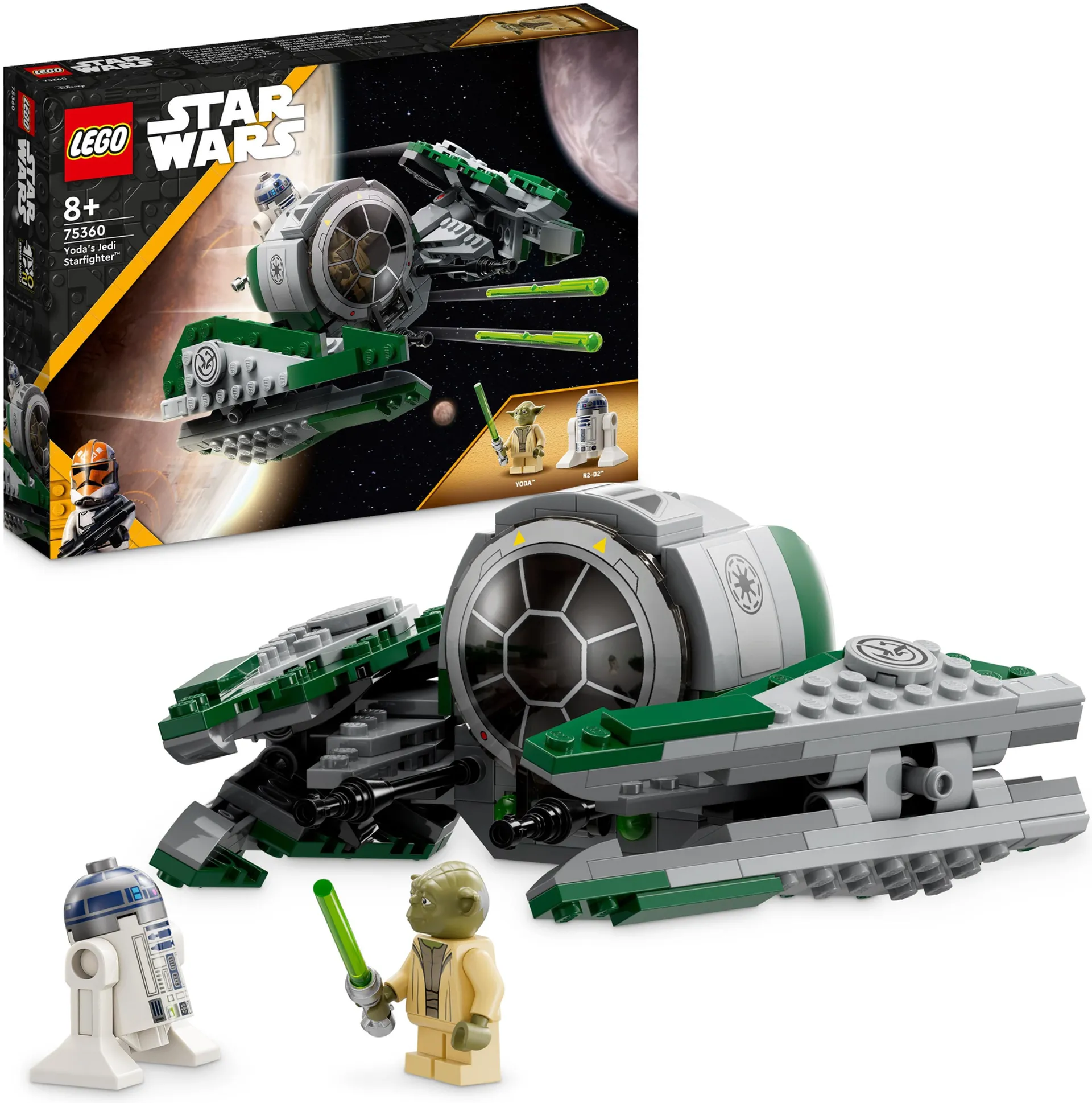 LEGO Star Wars TM 75360 Yodan Jedi Starfighter™ - 4