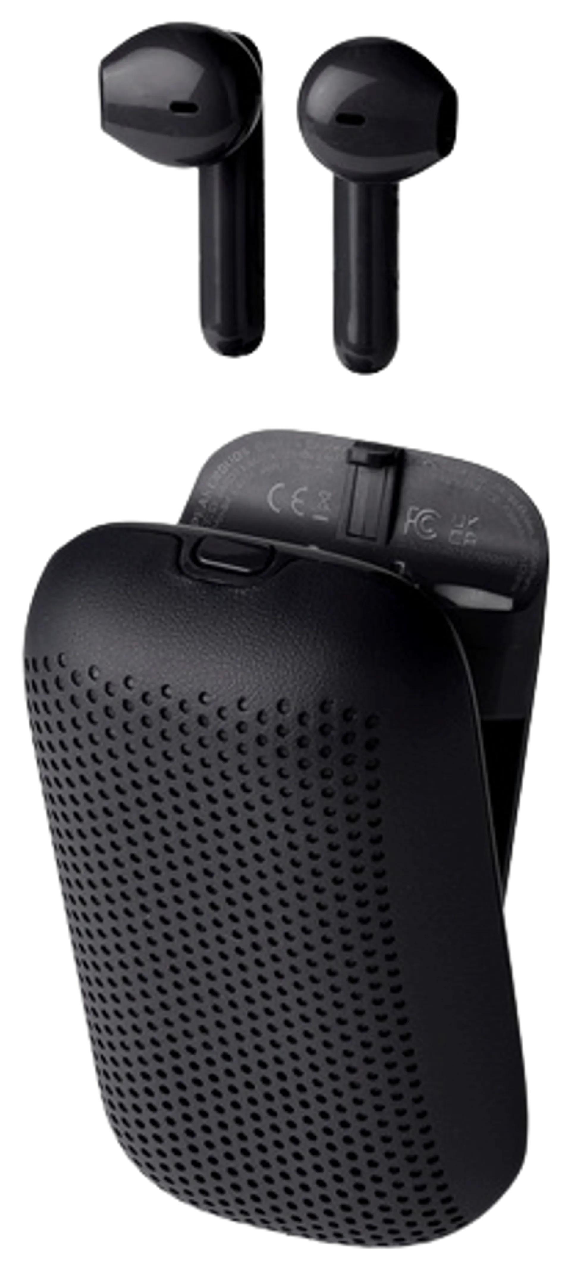 Bluetooth nappikuulokkeet ja kaiutin Speakerbuds musta - 2