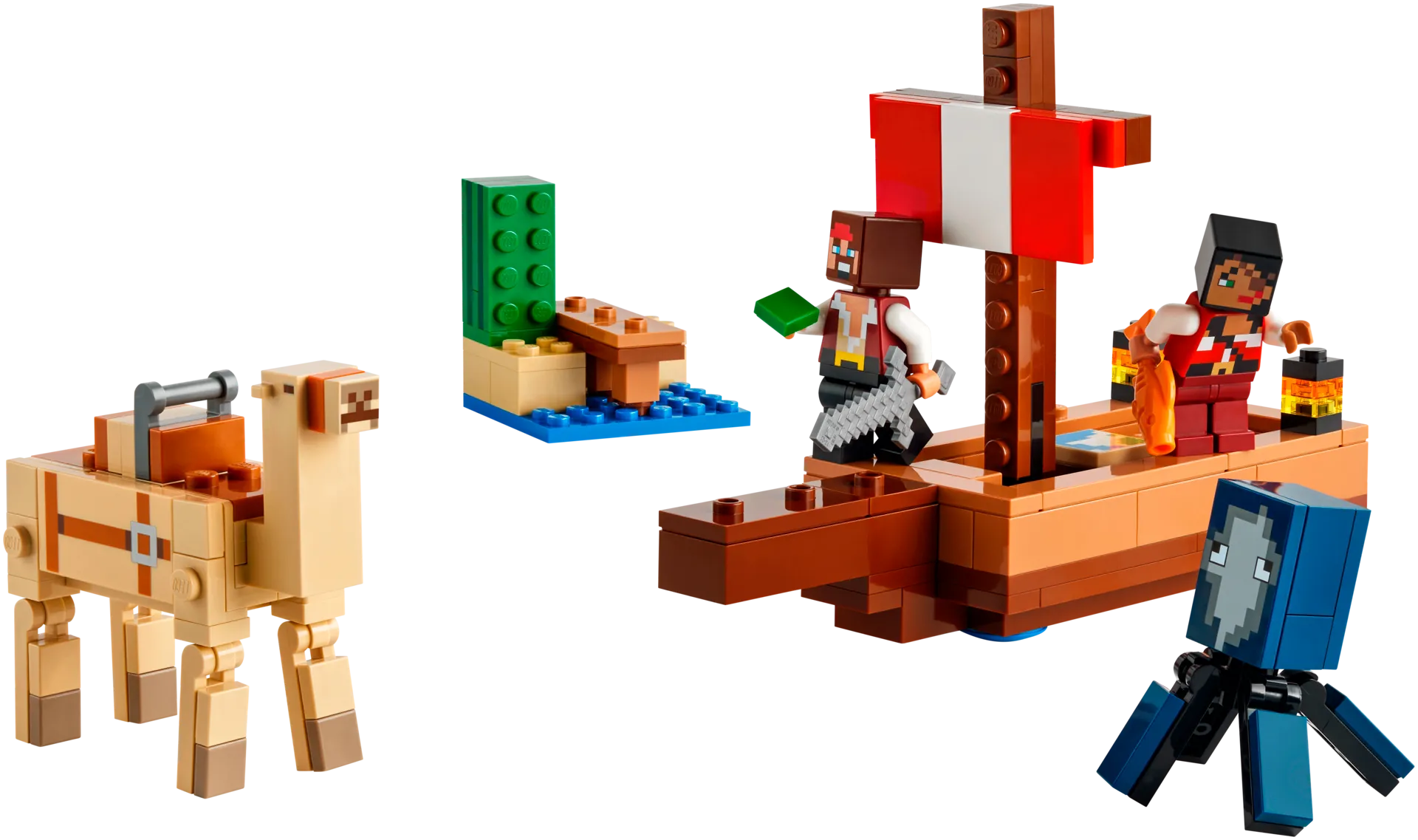 LEGO Minecraft 21259 Merirosvolaivan matka - 4