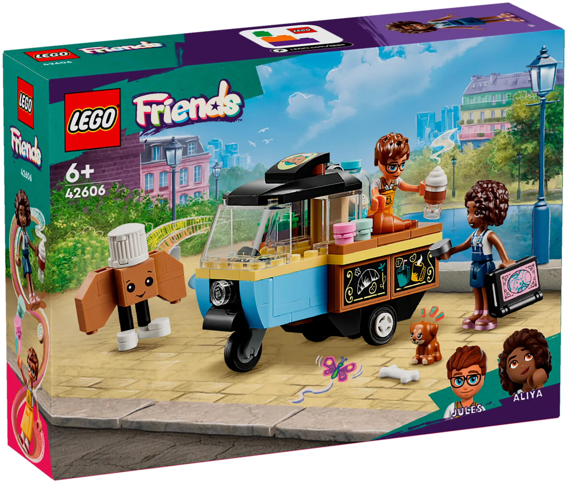 LEGO Friends 42606 Kolmipyöräinen leipomokärry - 2