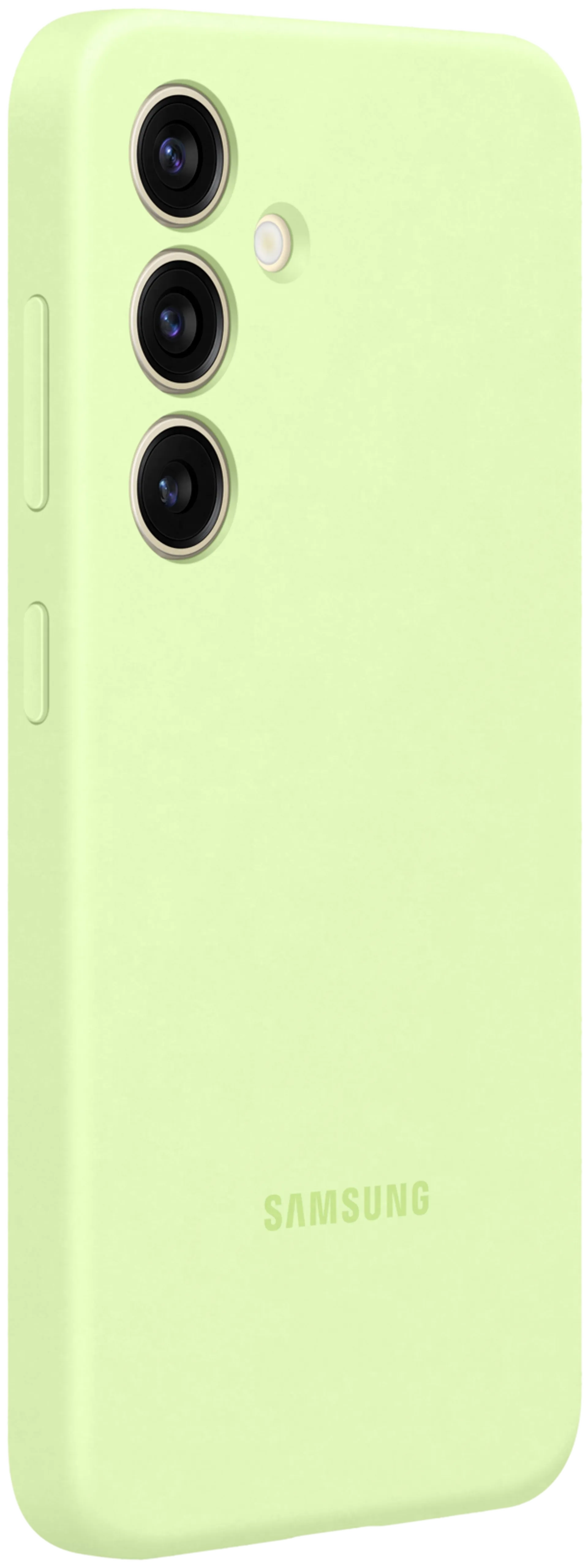 Samsung S24 silikonisuoja vaaleanvihreä - 3