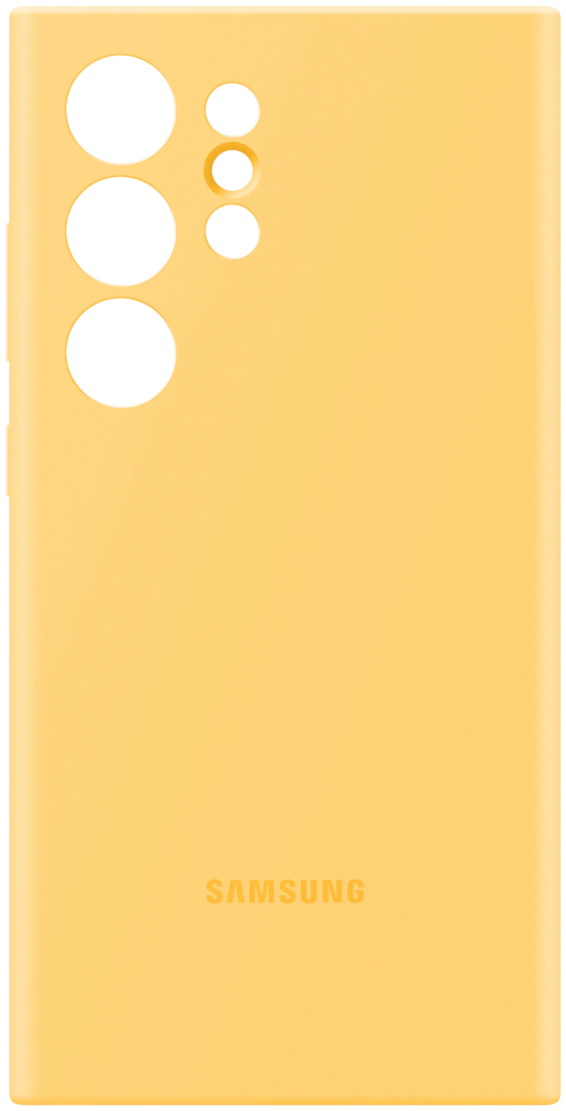 Samsung S24 ultra silikonisuoja keltainen - 4