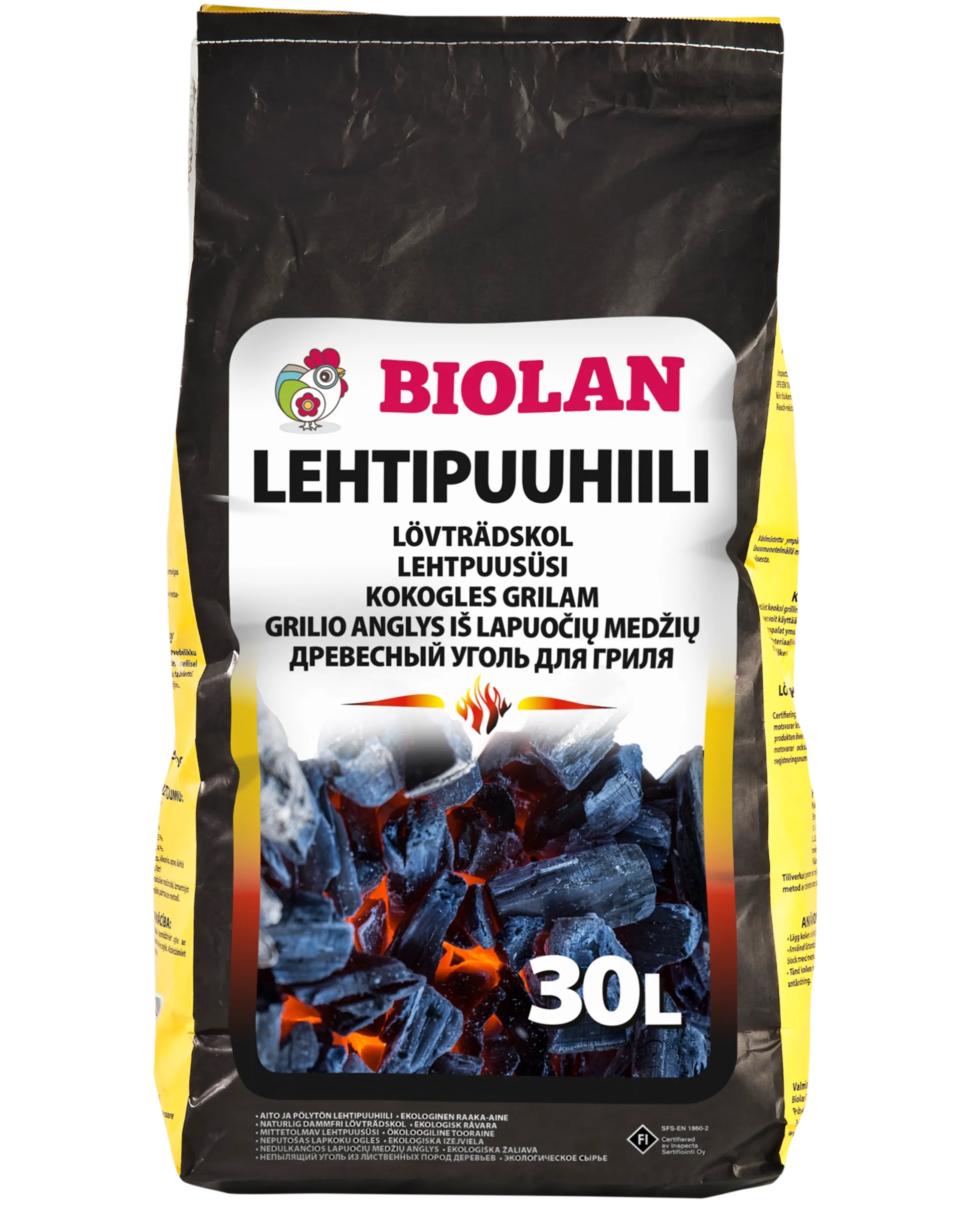 Grillihiili Biolan Grillisti 30L