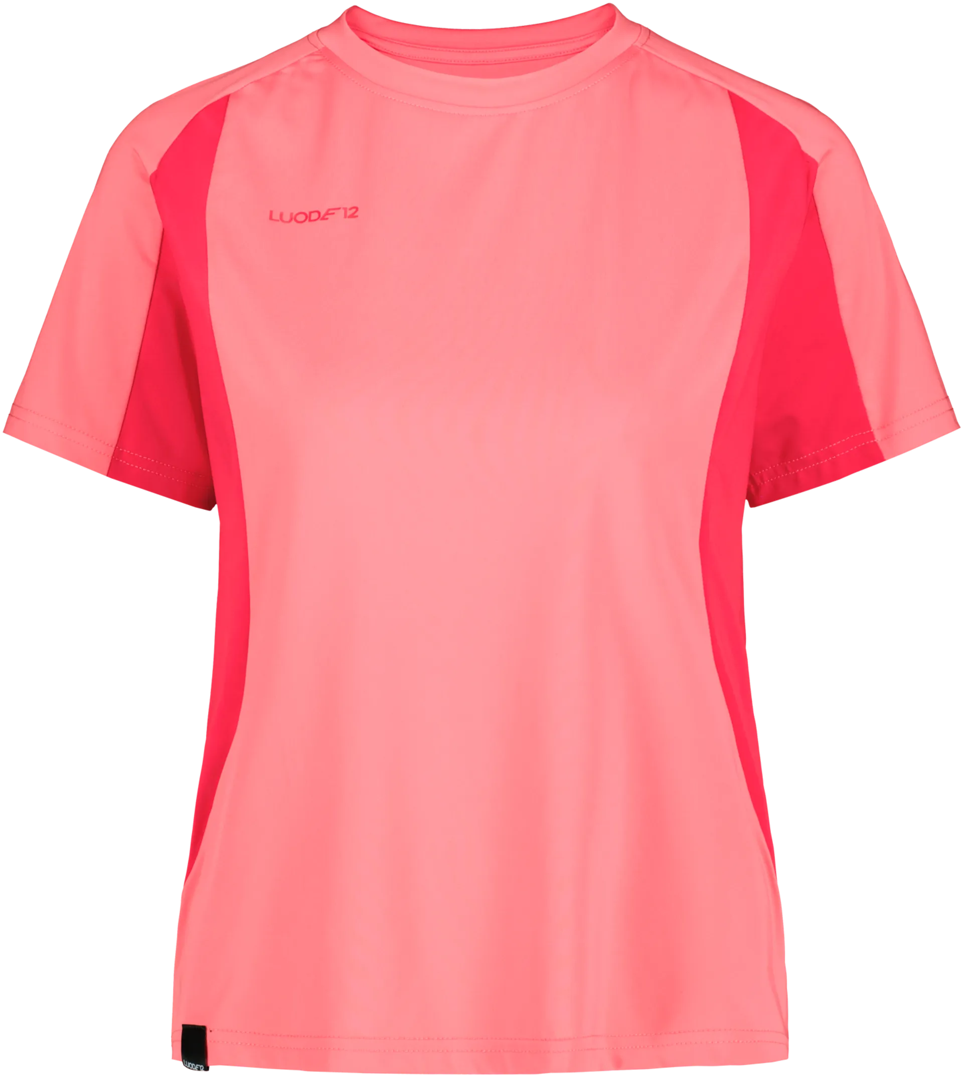 Luode12 naisten tekninen t-paita 223L112465 - Coral-Pink - 1