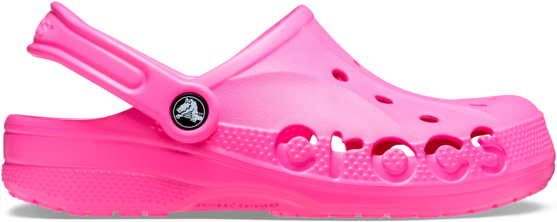 Crocs Baya naisten pistokas - Electric pink - 4