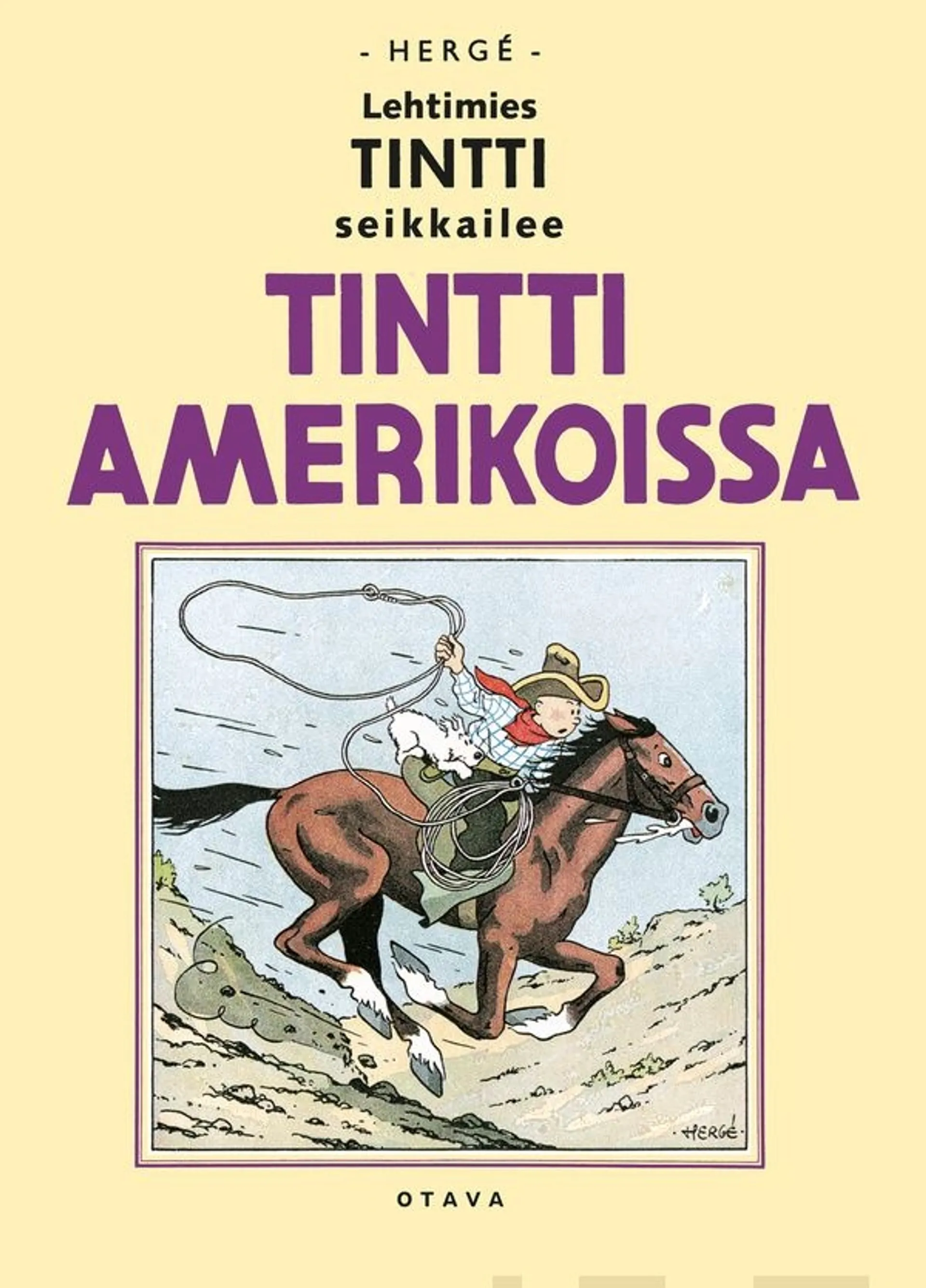 Hergé, Tintti Amerikoissa